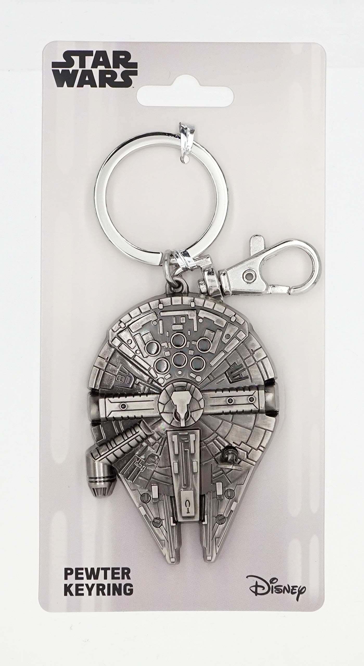 Disney Metal Millennium Falcon Keyring