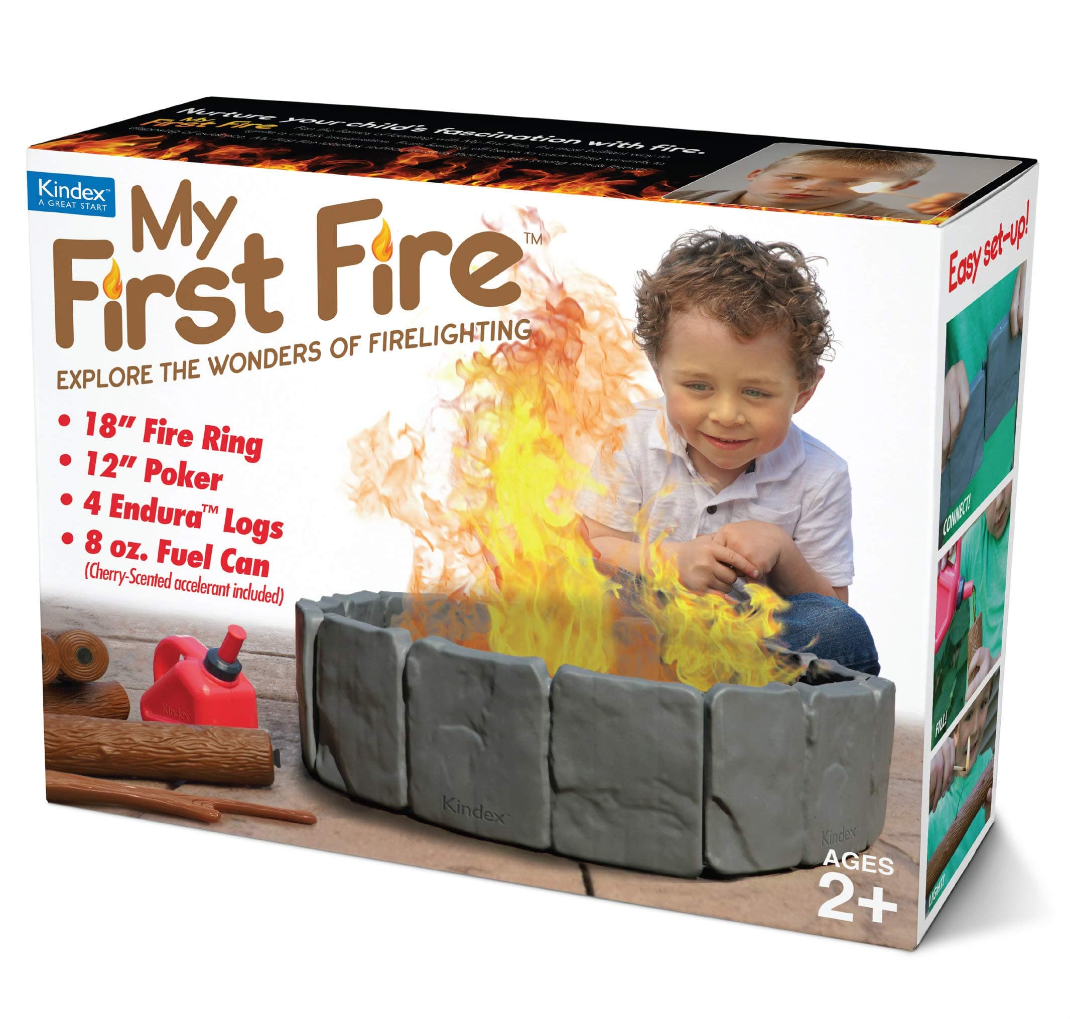 My First Fire - Wrap Your Real Gift in a Funny Joke Gift Box - by Prank-O