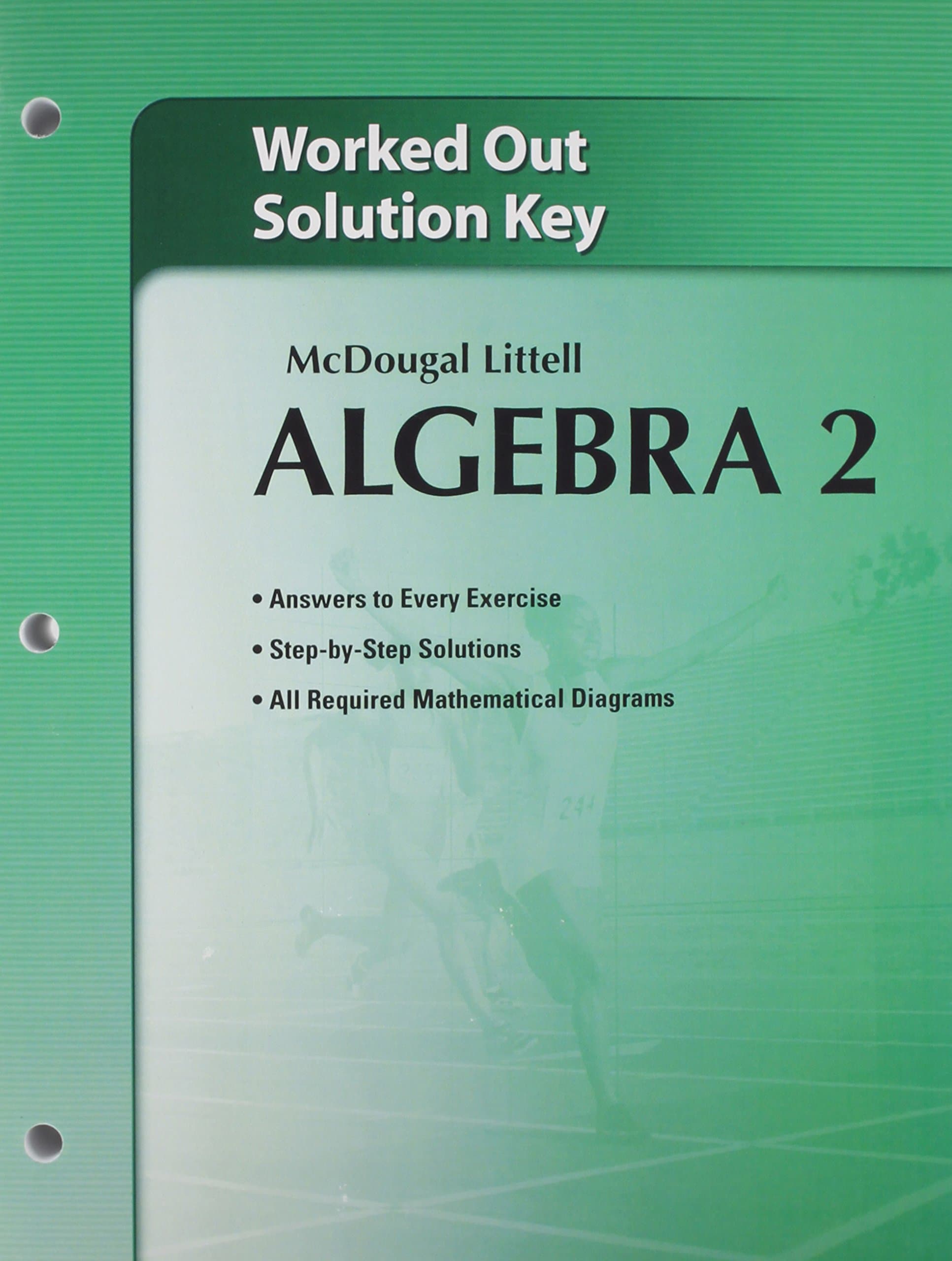 Algebra 2 Worked Out Solution Key (Algebra 2) Paperback – January 1, 2007