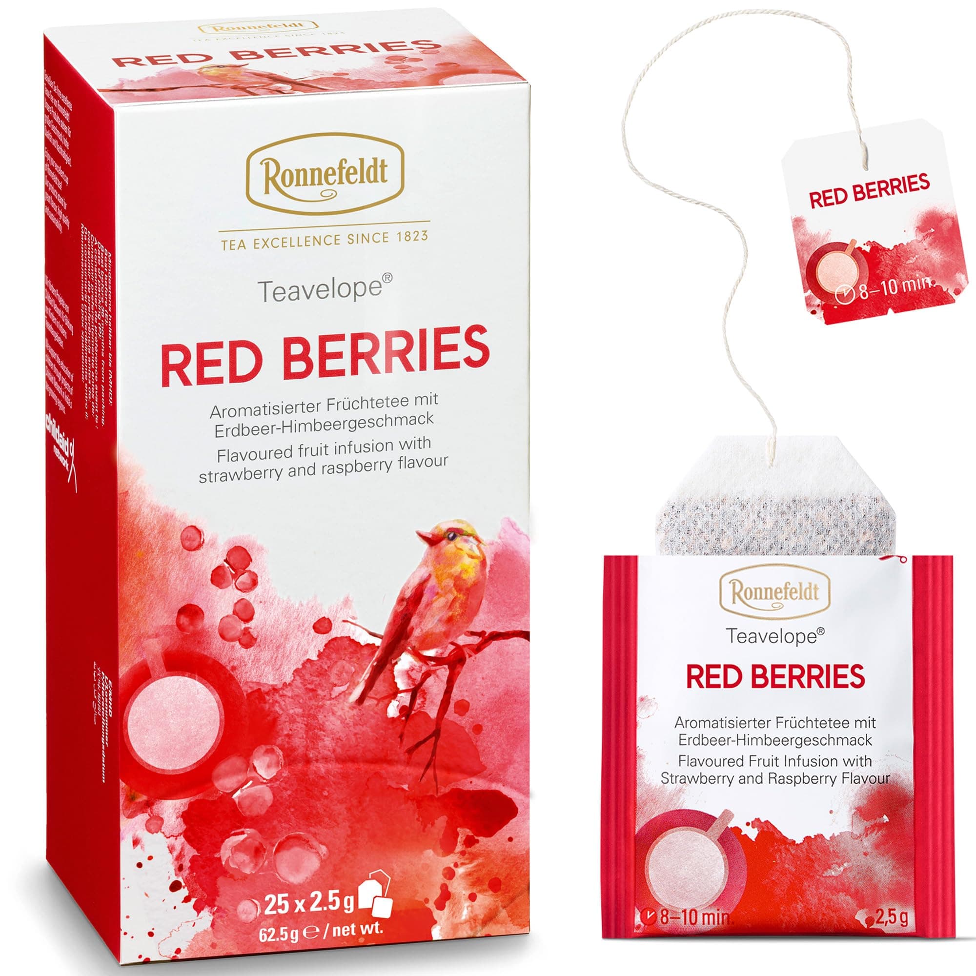 Ronnefeldt Teavelope Red Berries