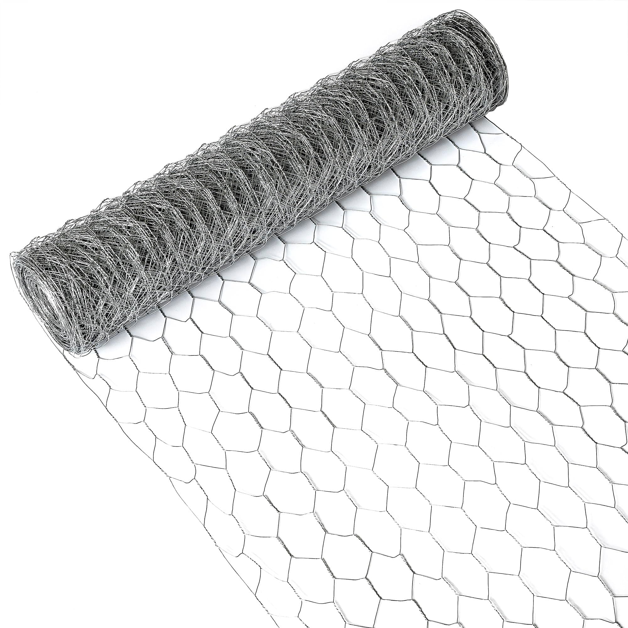 UNU Chicken Wire,16M Chicken Wire Mesh Roll,Chicken Wire Mesh for Pet Rabbit Chicken Fencing