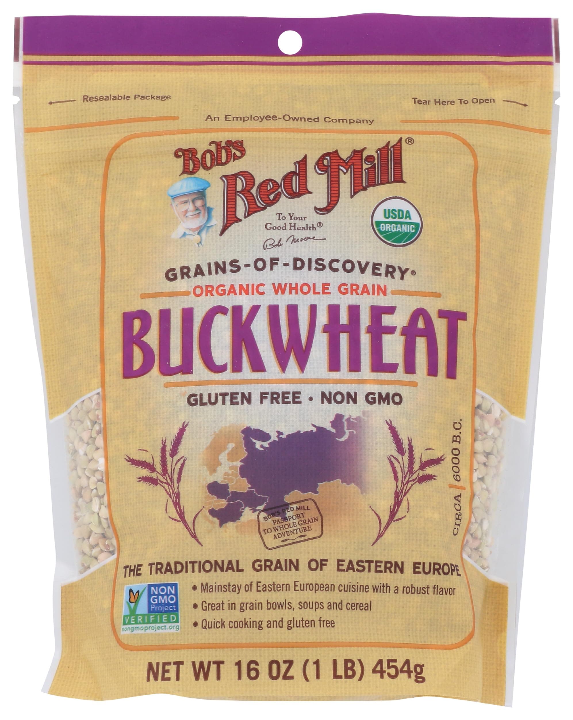 Bob's Red Mill Organic Buckwheat 454g
