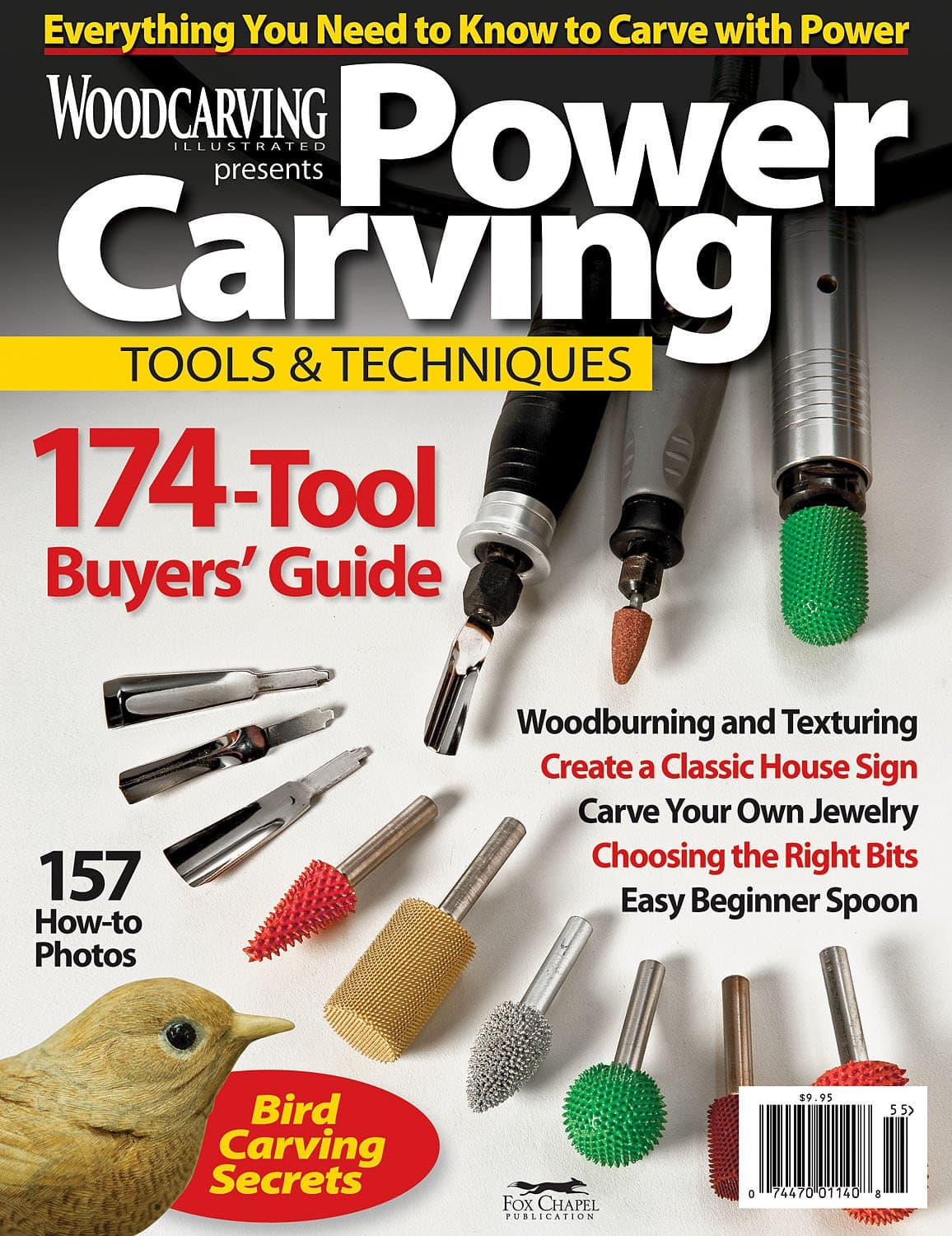 Woodcarving Illustrated: Power Carving Tools & Techniques