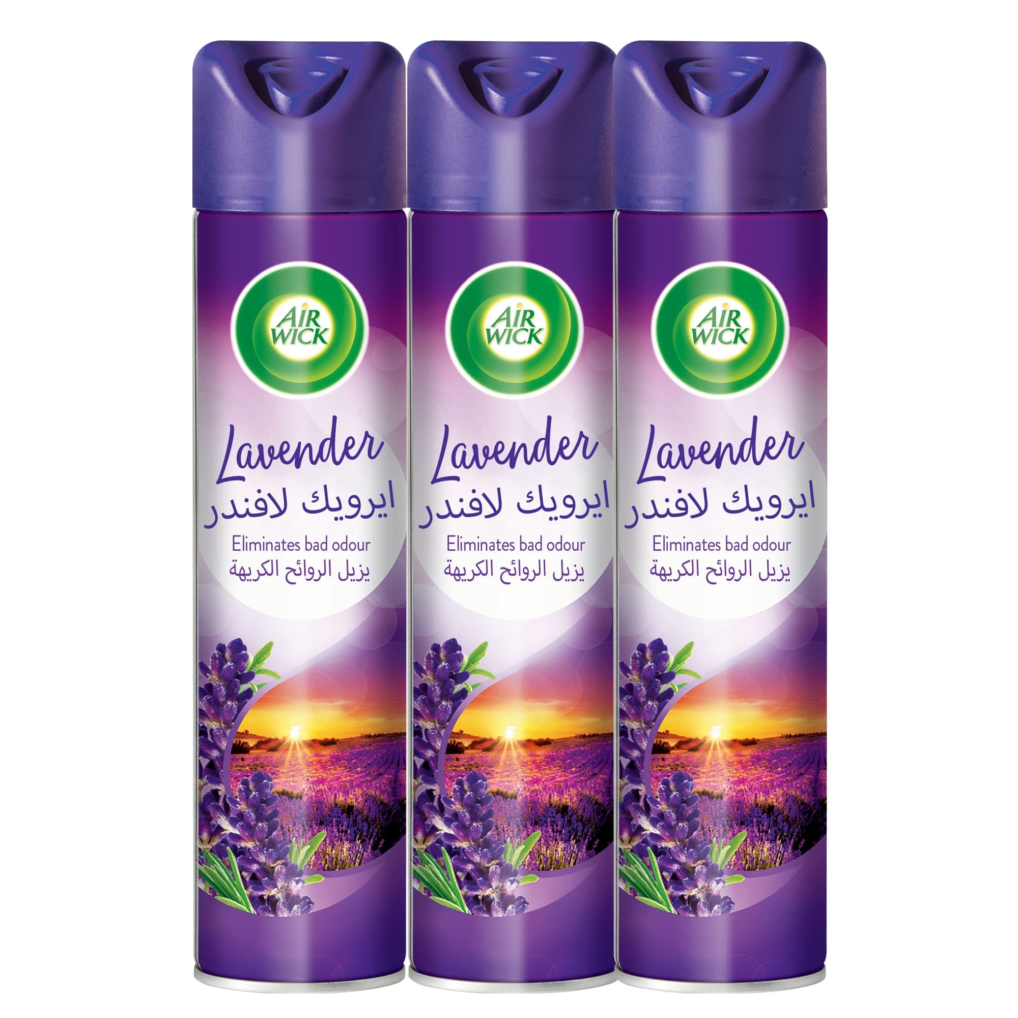 Aerosol, Lavender Scent, 300ml x 3