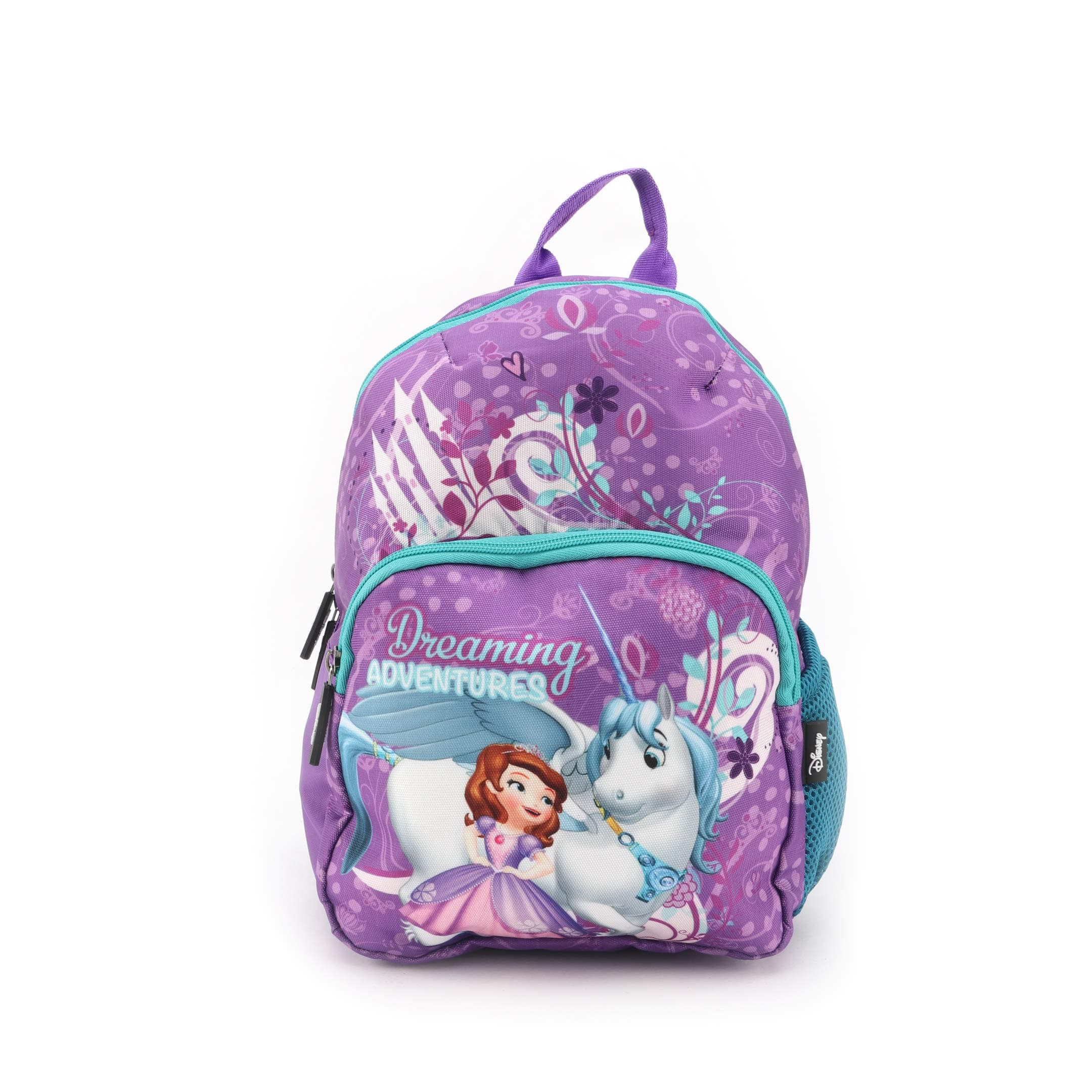 Disney Sofia 12 Inch 10 Liter Polyester School Backpack For Kids (Hmhmsb 60536-Sf, Multicolor)