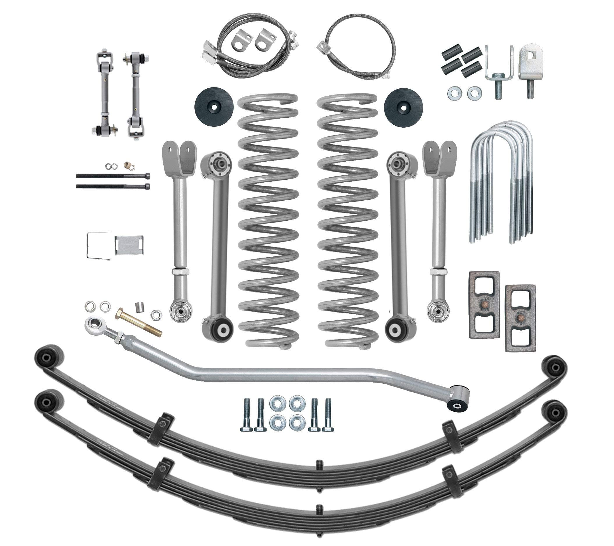 Rubicon Express RE6111 4.5" Super-Flex Kit for Jeep XJ