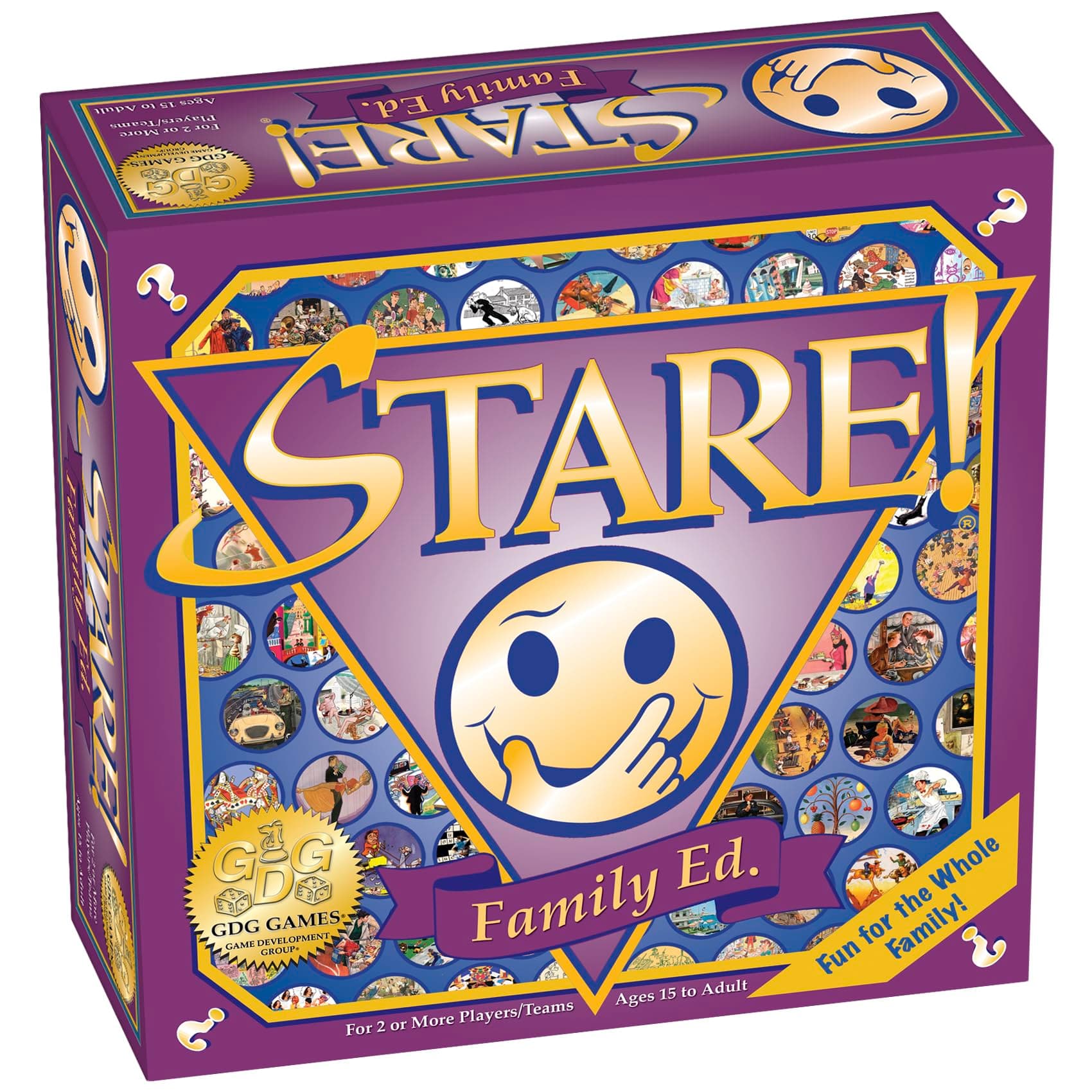 Stare - Fun Game of Visual Recall Where Quirky Image Cards Challenge Players' Minds – Classic for Adult & Family Game Night