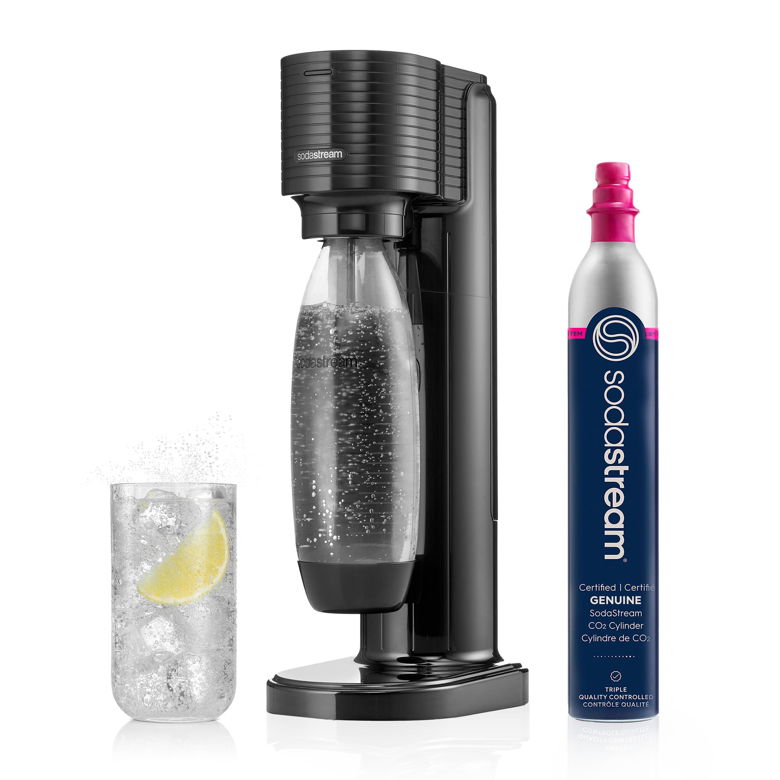 Gaia Sparkling Water Maker, Black