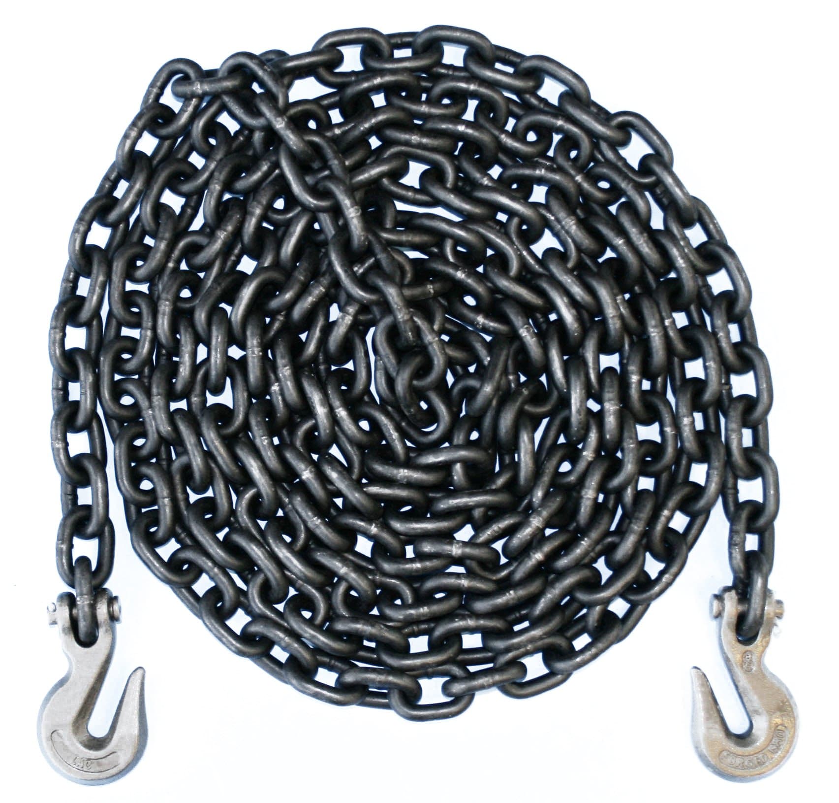 Advantage Rigging - 3/8" - Grade 80 Binder Chain - Grab Hooks - 25' Length