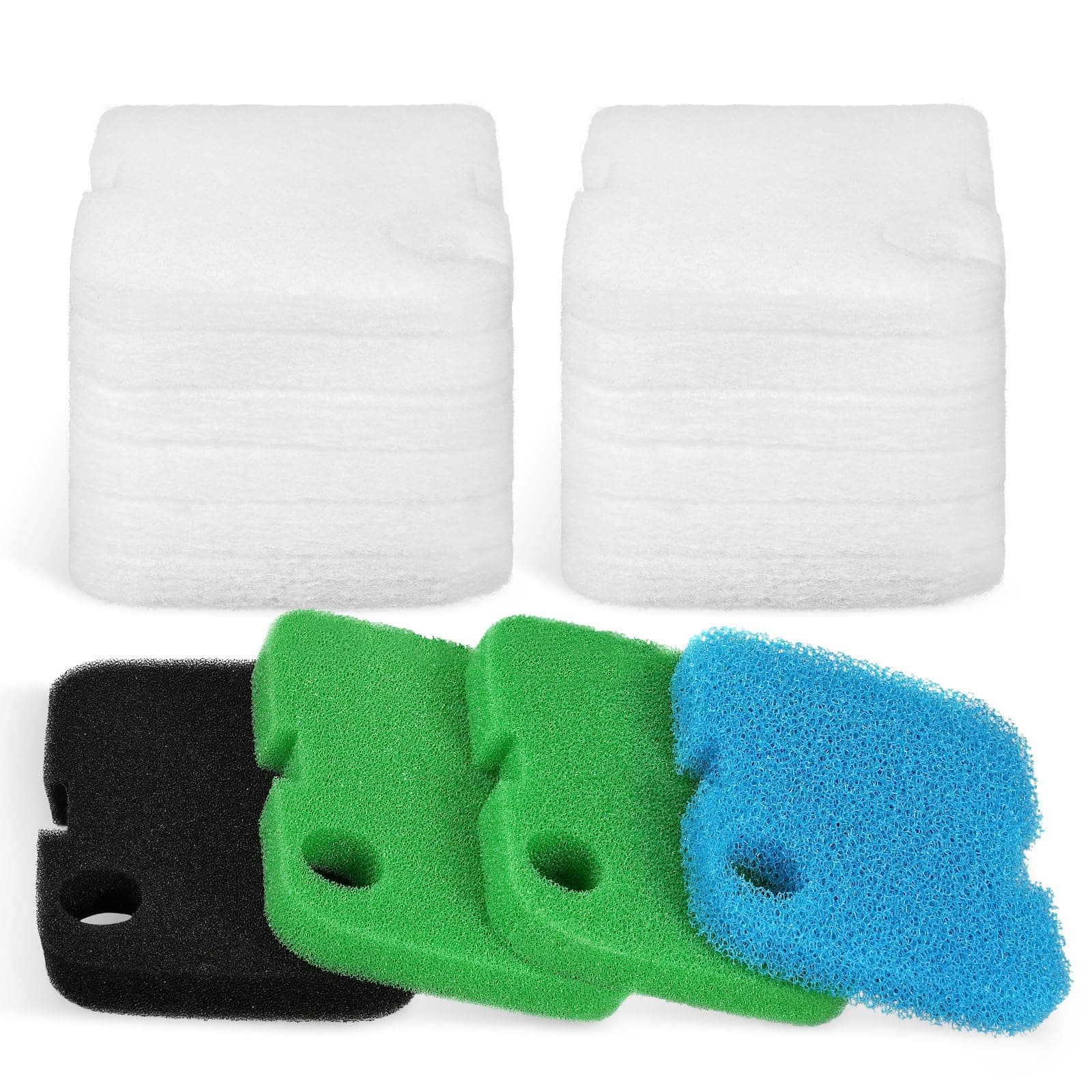 Replacement Canister Filter Pads Compatible with Cascade 700/1000 CCF2UL/CCF3UL Generic Aquarium Floss Media