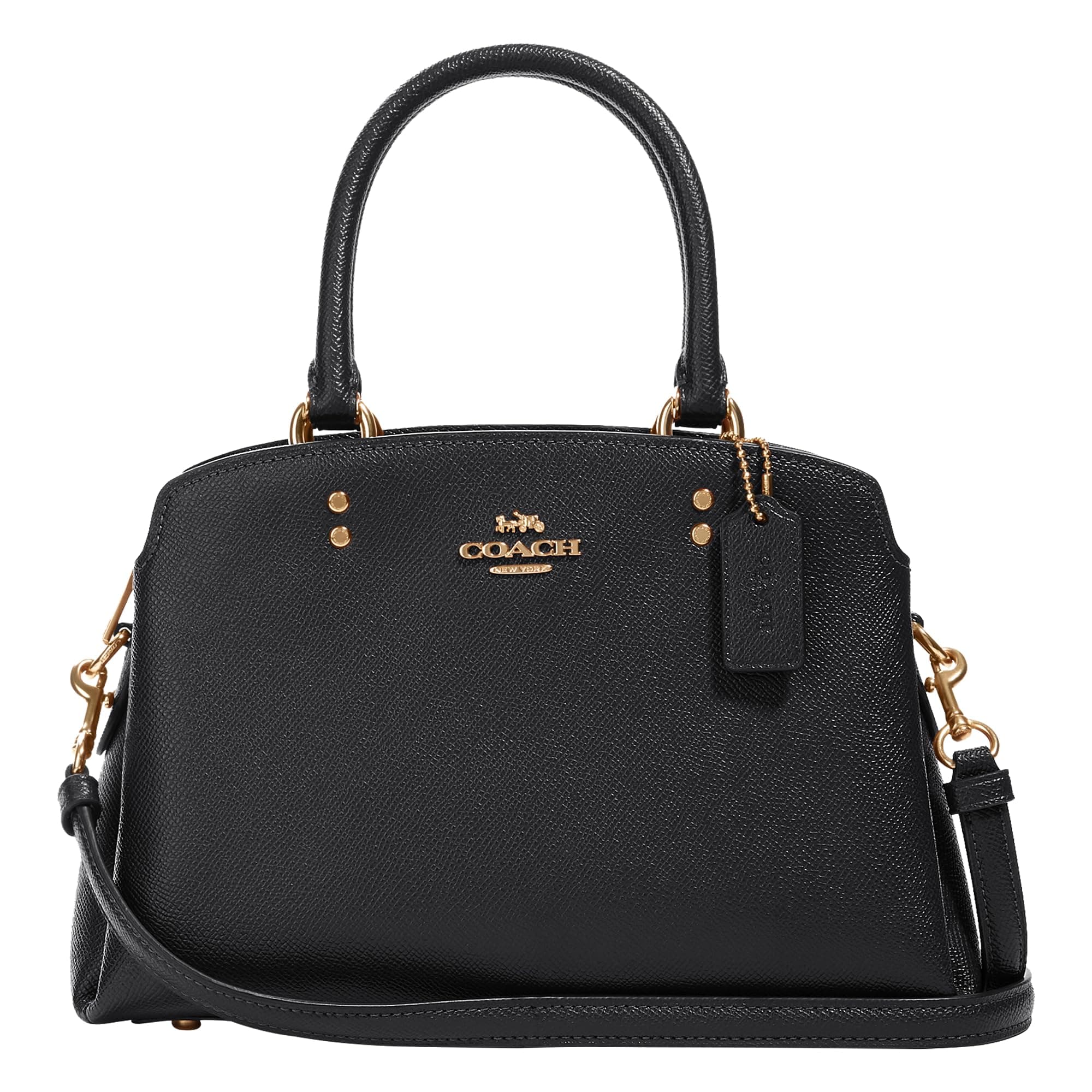 Mini Lillie Carryall, Black, Black