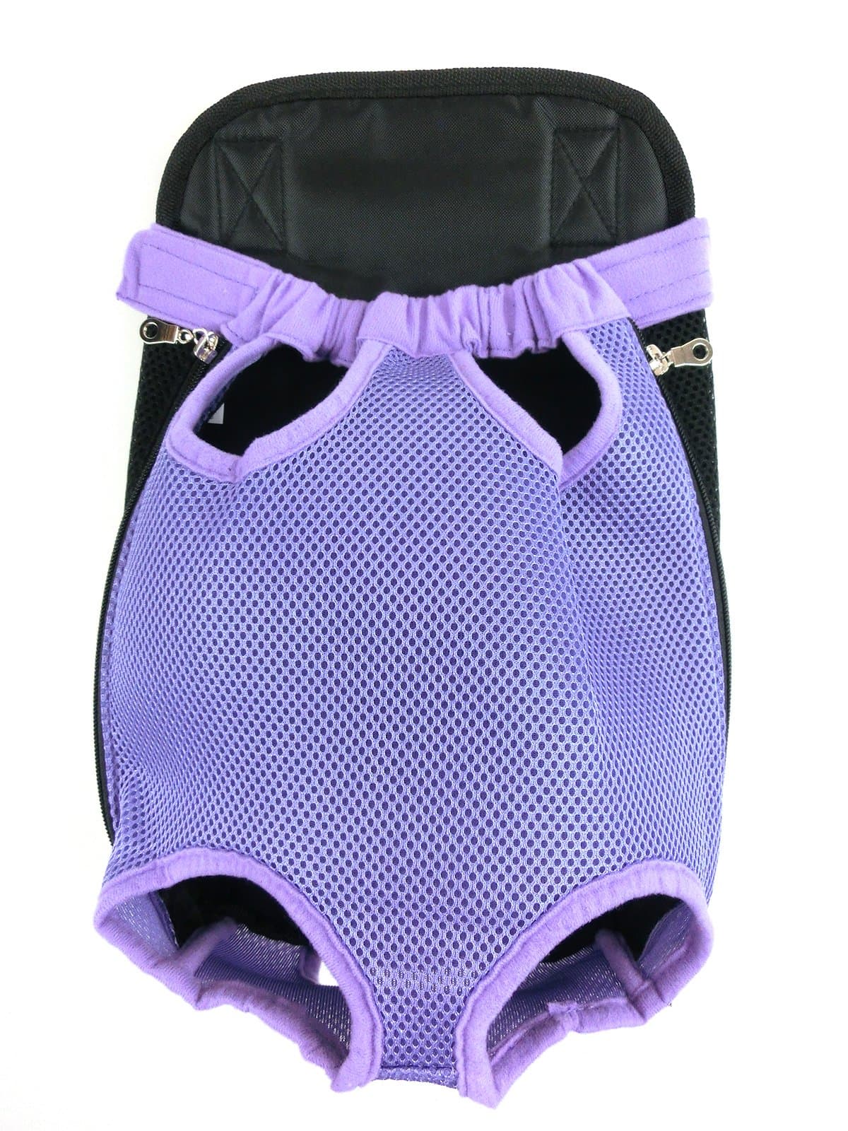 Xanday Pet Carrier Backpack-Adjustable, Hands-Free, Legs Out and Breathable Pet Dog cat Front Carrier Backpack for Walking, Hiking, Biking and Motorcycle