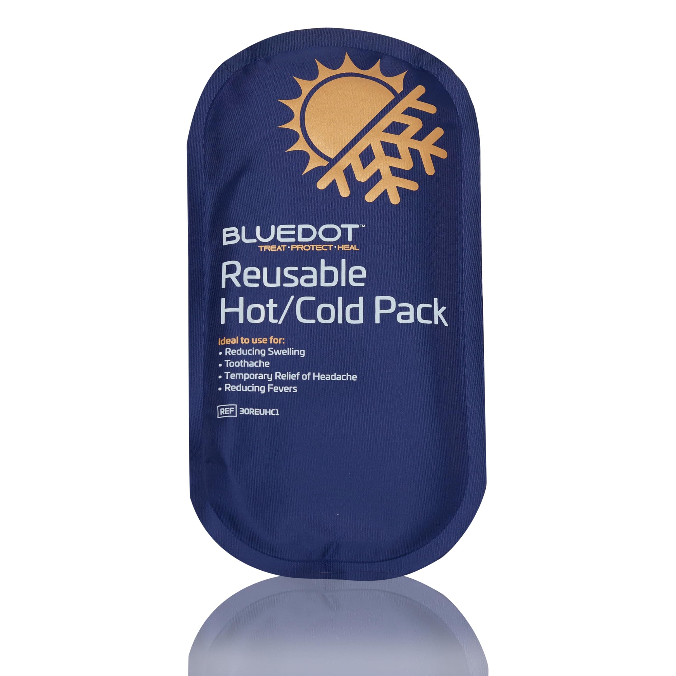 Reusable Hot & Cold Gel Pack: Effective Pain Relief - Microwave for Heat Pack or Freeze for Ice Pack - Ideal for Joints, Muscles, Legs, Knees, Shoulders, Back & Arms (26cm x 13.5cm)