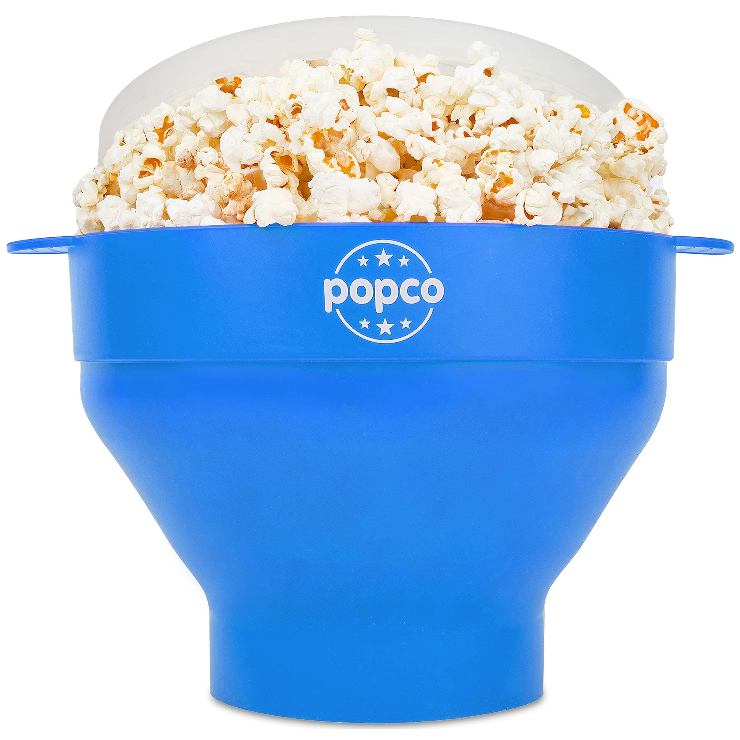POPCO Silicone Microwave Popcorn Popper with Handles