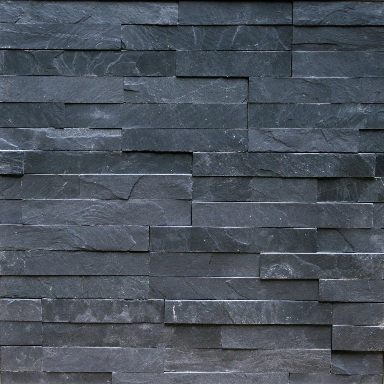 Sample Of Natural Ledgestone Wall Panel Canyon Charcoal