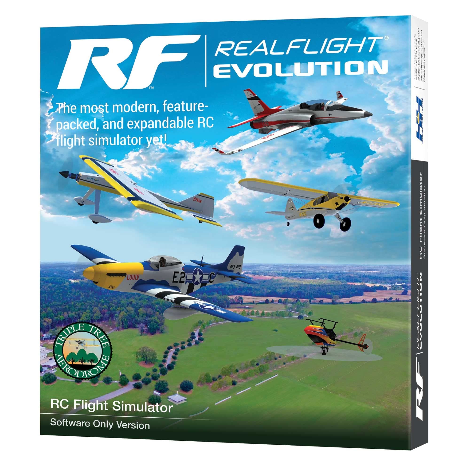 REALFLIGHT RFL2001 Evolution RC Flight Simulator Software Only Hobby Vehicle