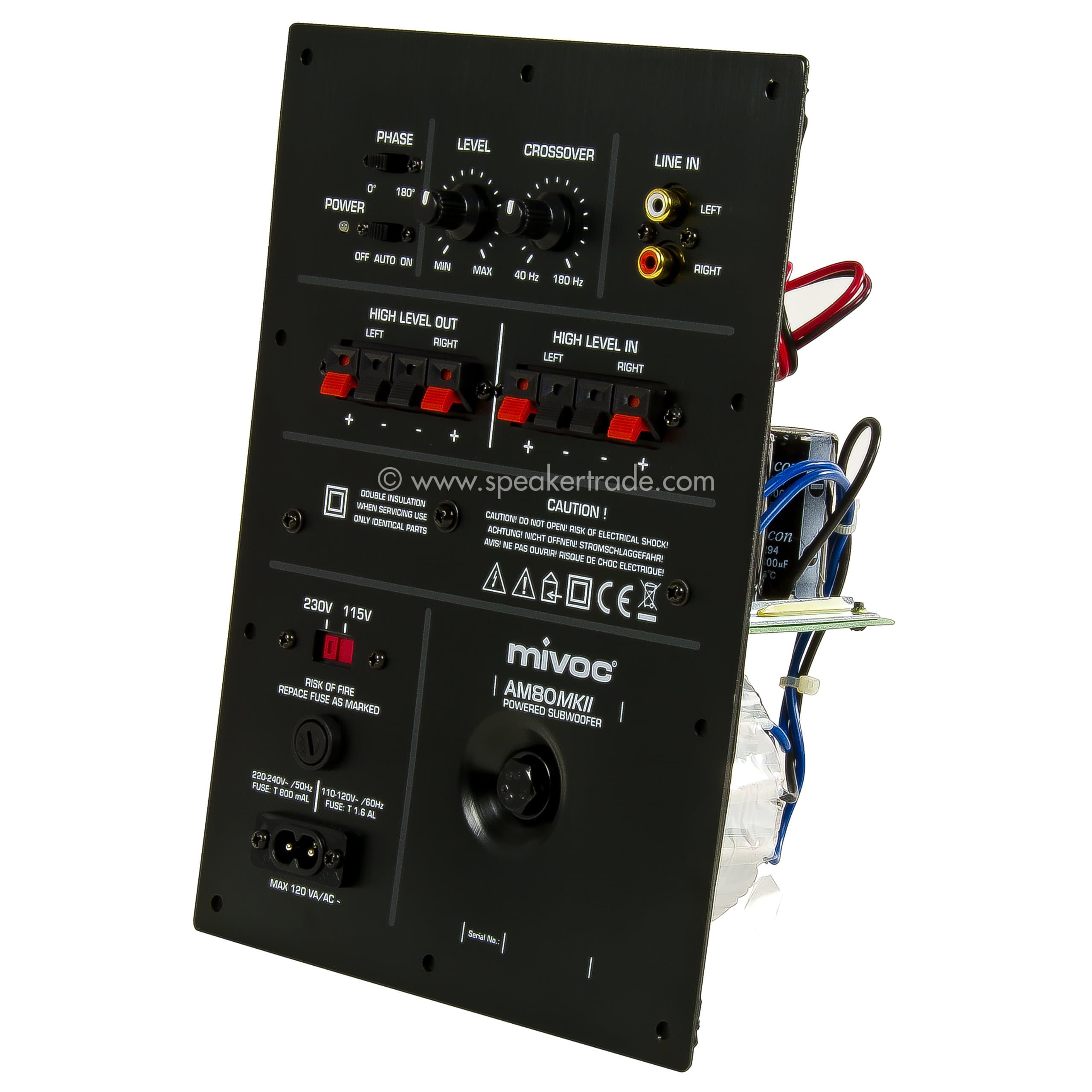 AM 80 MKII amplifier module for Subwoofer 80 W RMS