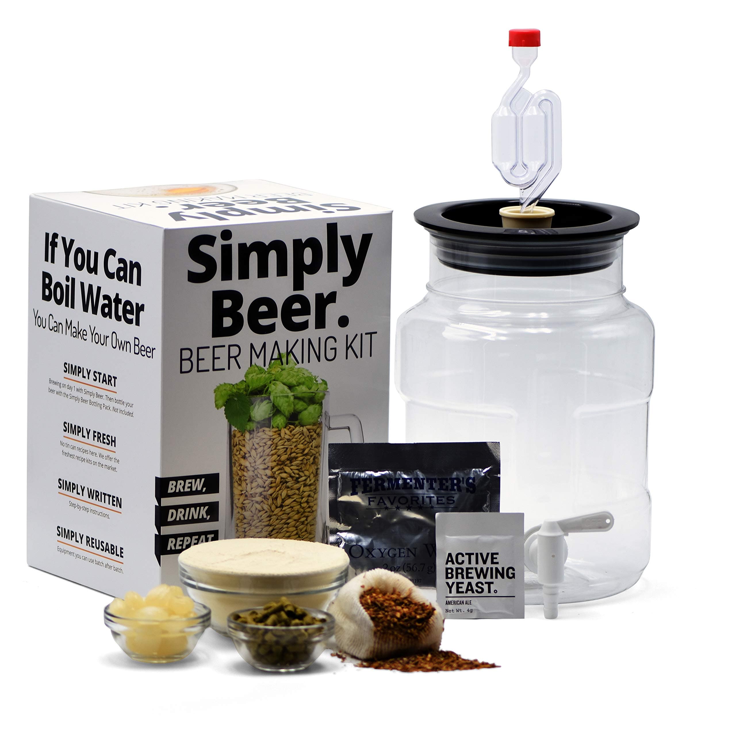 Simply Beer - Small Batch Beer Making Starter Kit (Log Splitter Brown Ale)
