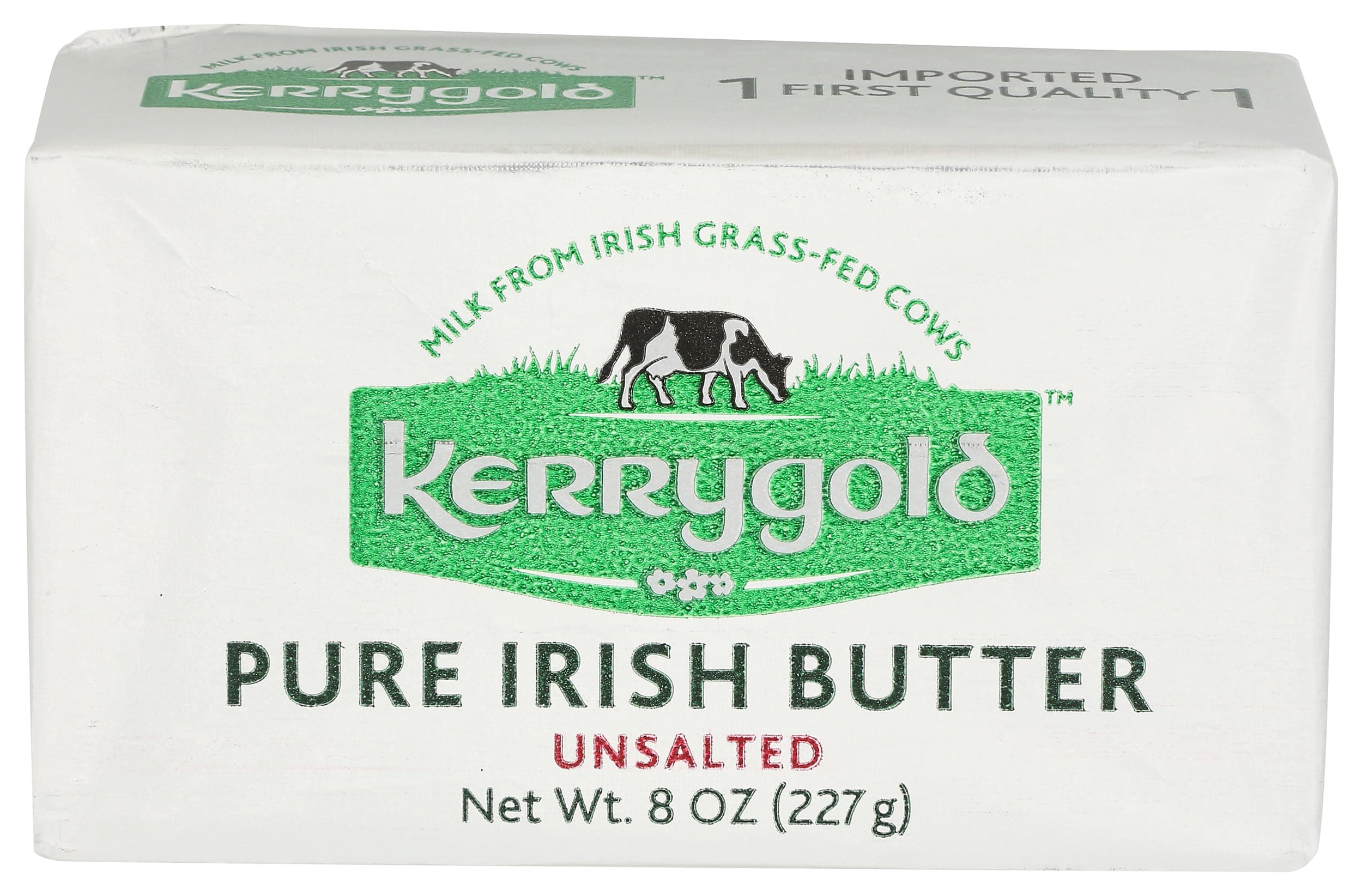 Pure Irish Butter, Unsalted, 8 oz