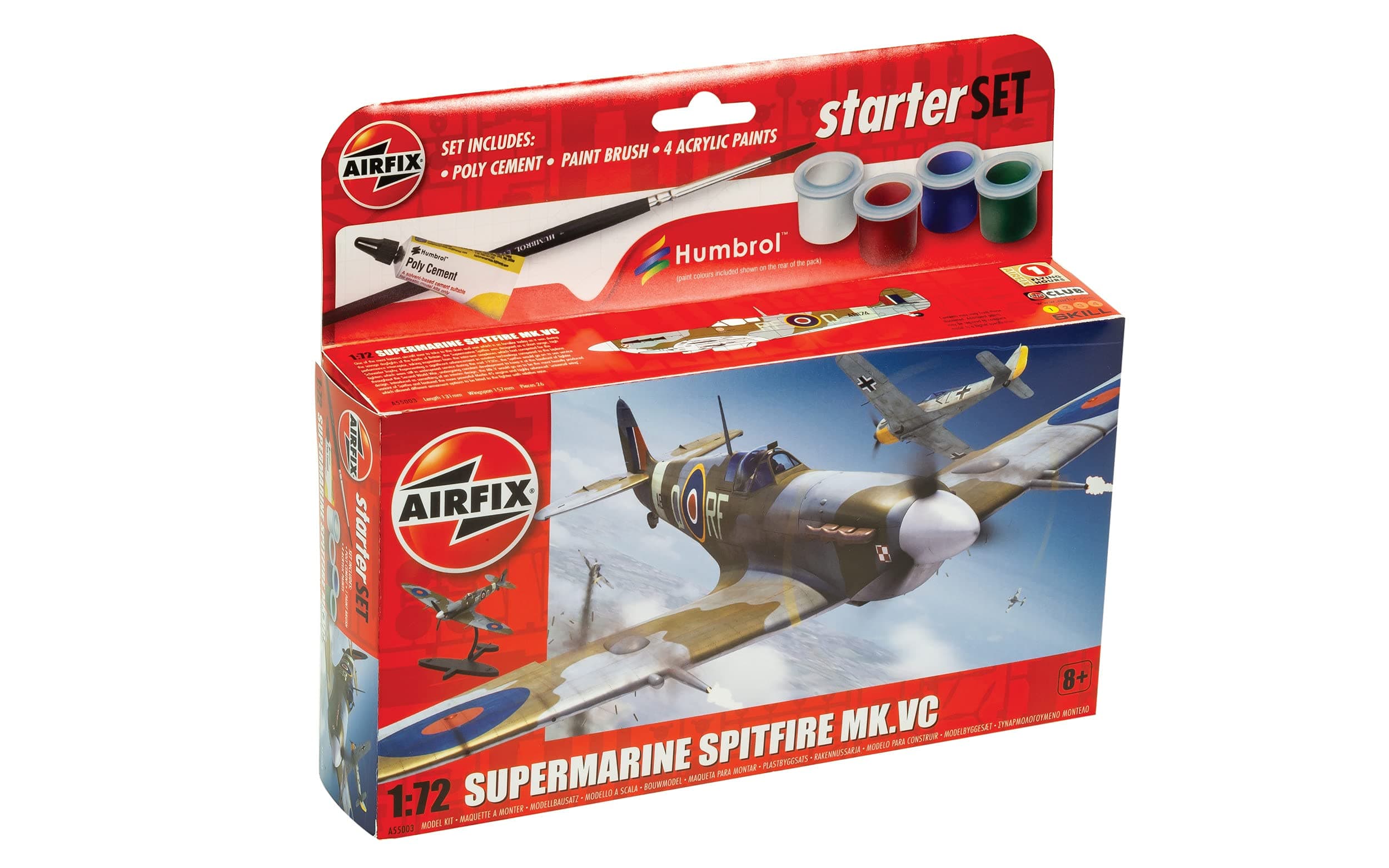 A55001 Small Beginners Gift Set Supermarine Spitfire MkVc