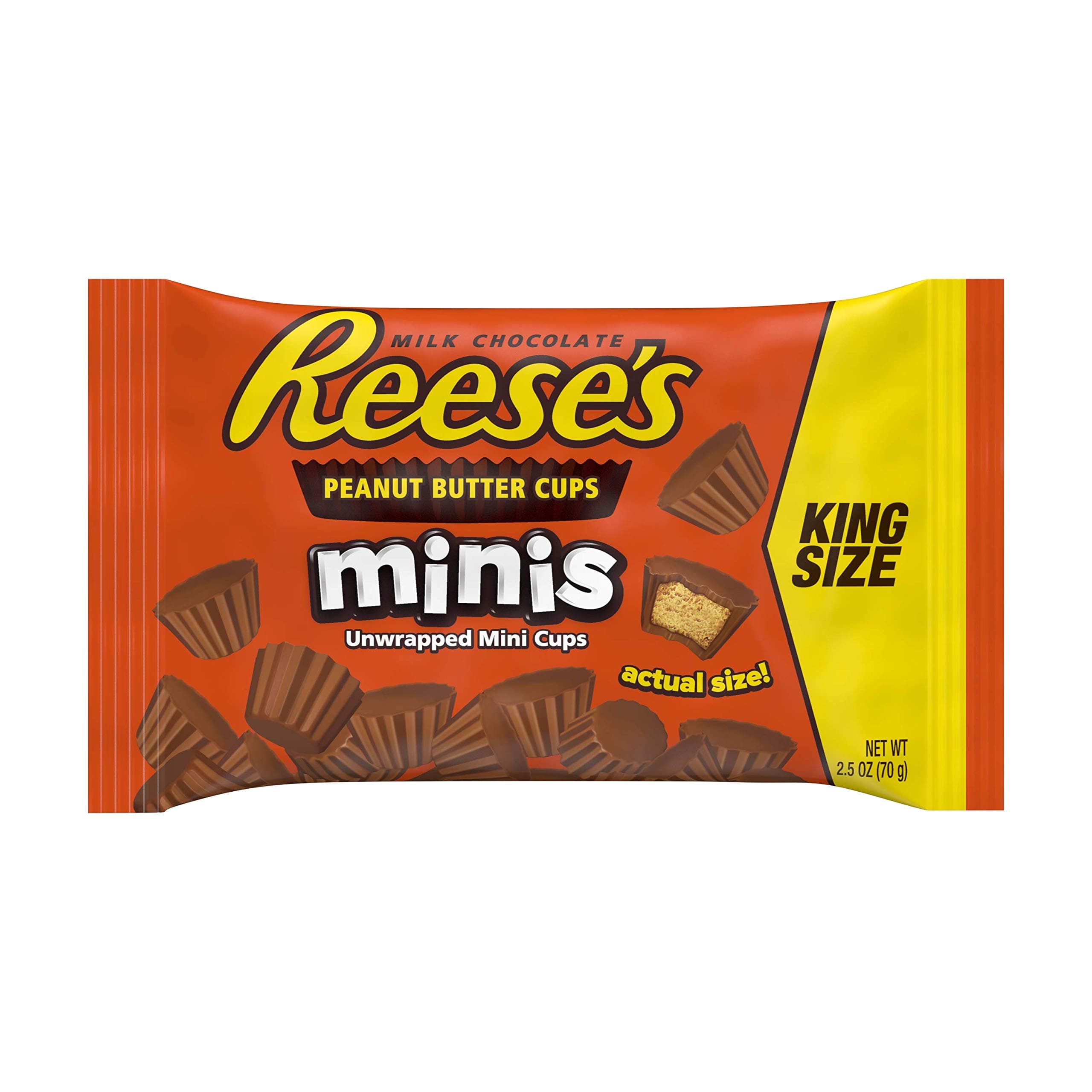 Reese's Peanut Butter Cups Minis King Size 2.5 oz (70 g)