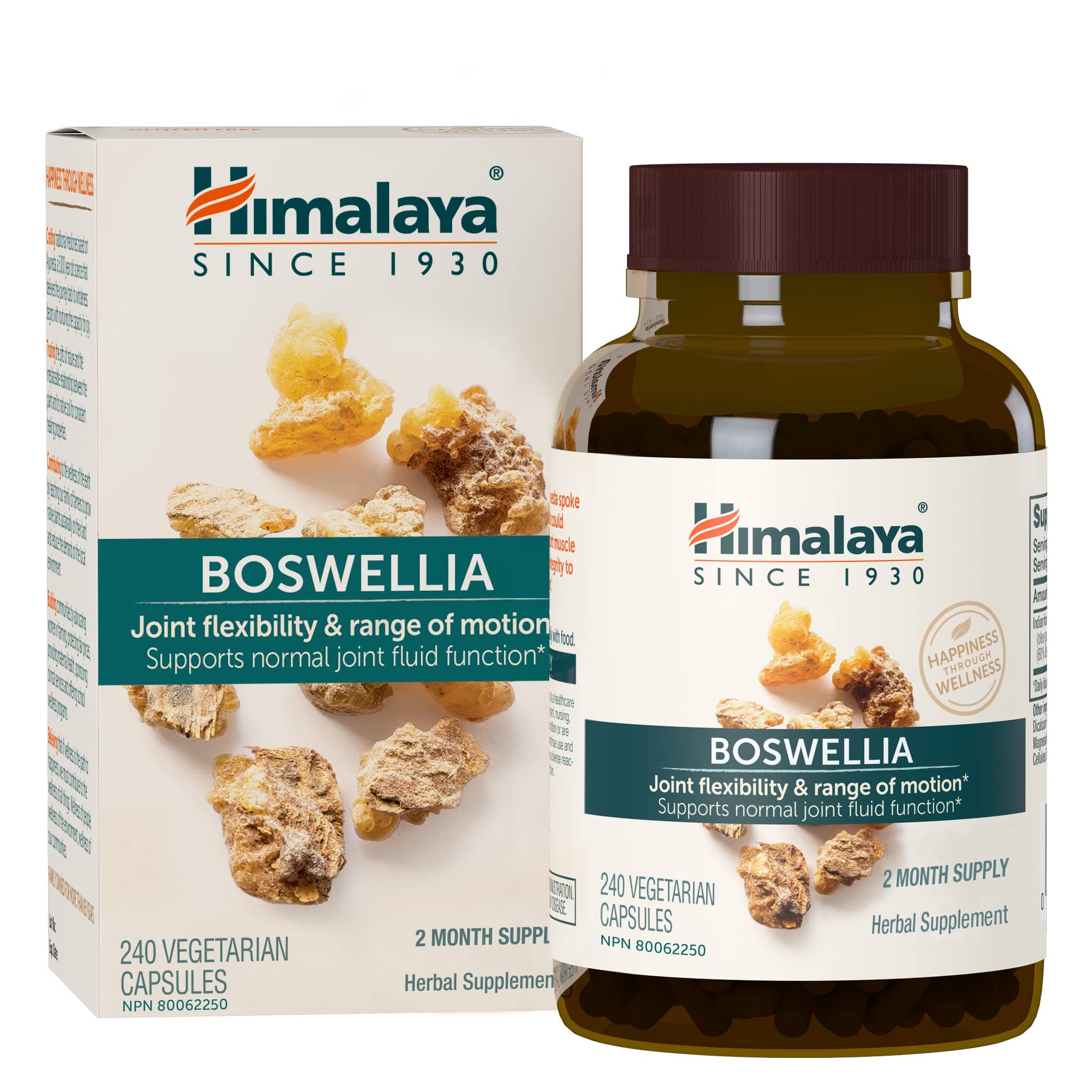 - Boswellia, Joint Support for Mobility and Flexibility, Promotes Tissue Preservation, 250 mg, 240 Capsules