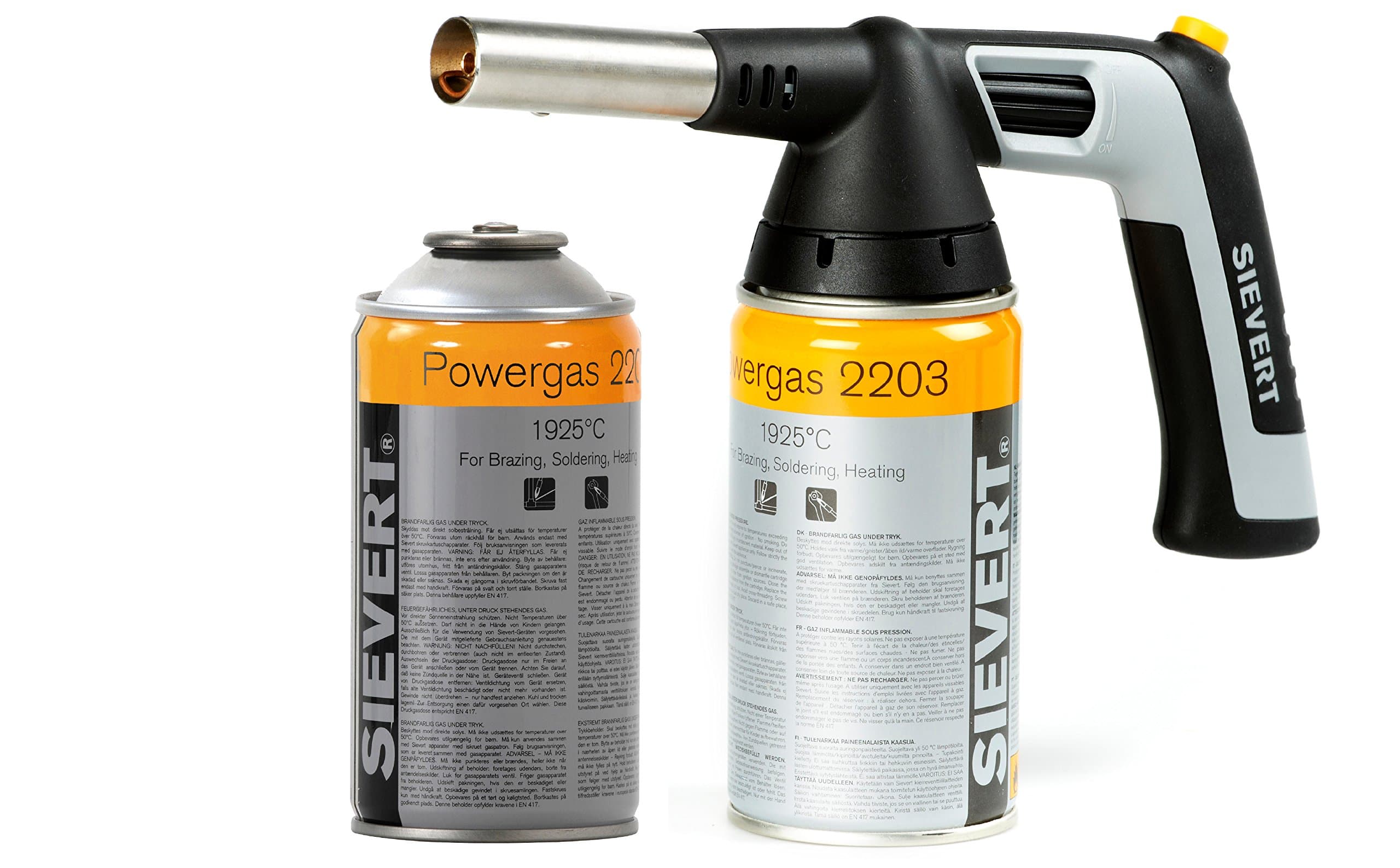 Hand Held Heat Torch, 8 in. L, Propane