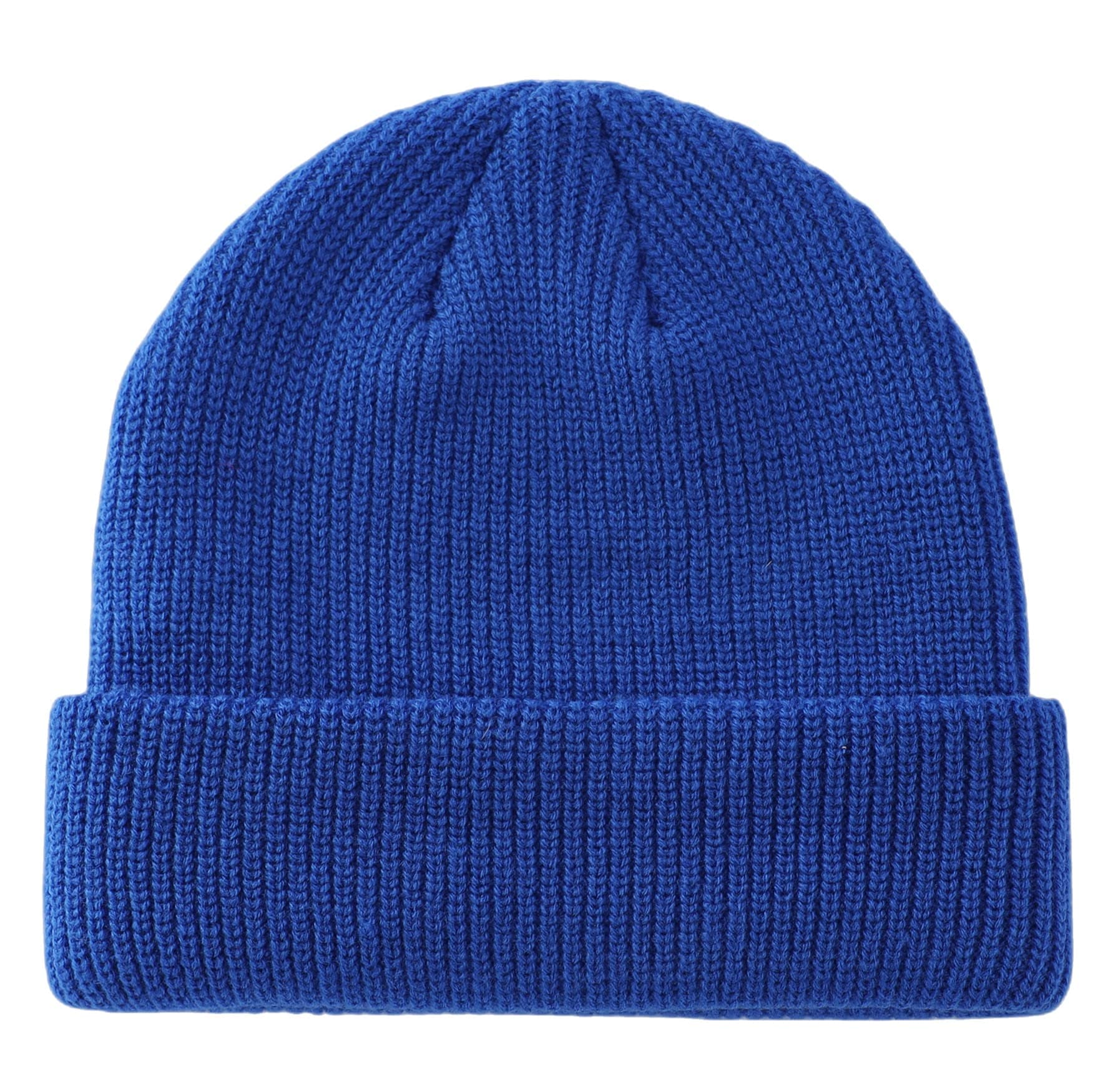 Classic Double Layer Knit Beanie Hat Warm Thick Acrylic Winter Hats Daily Cuffed Beanies Watch Hat for Men Women