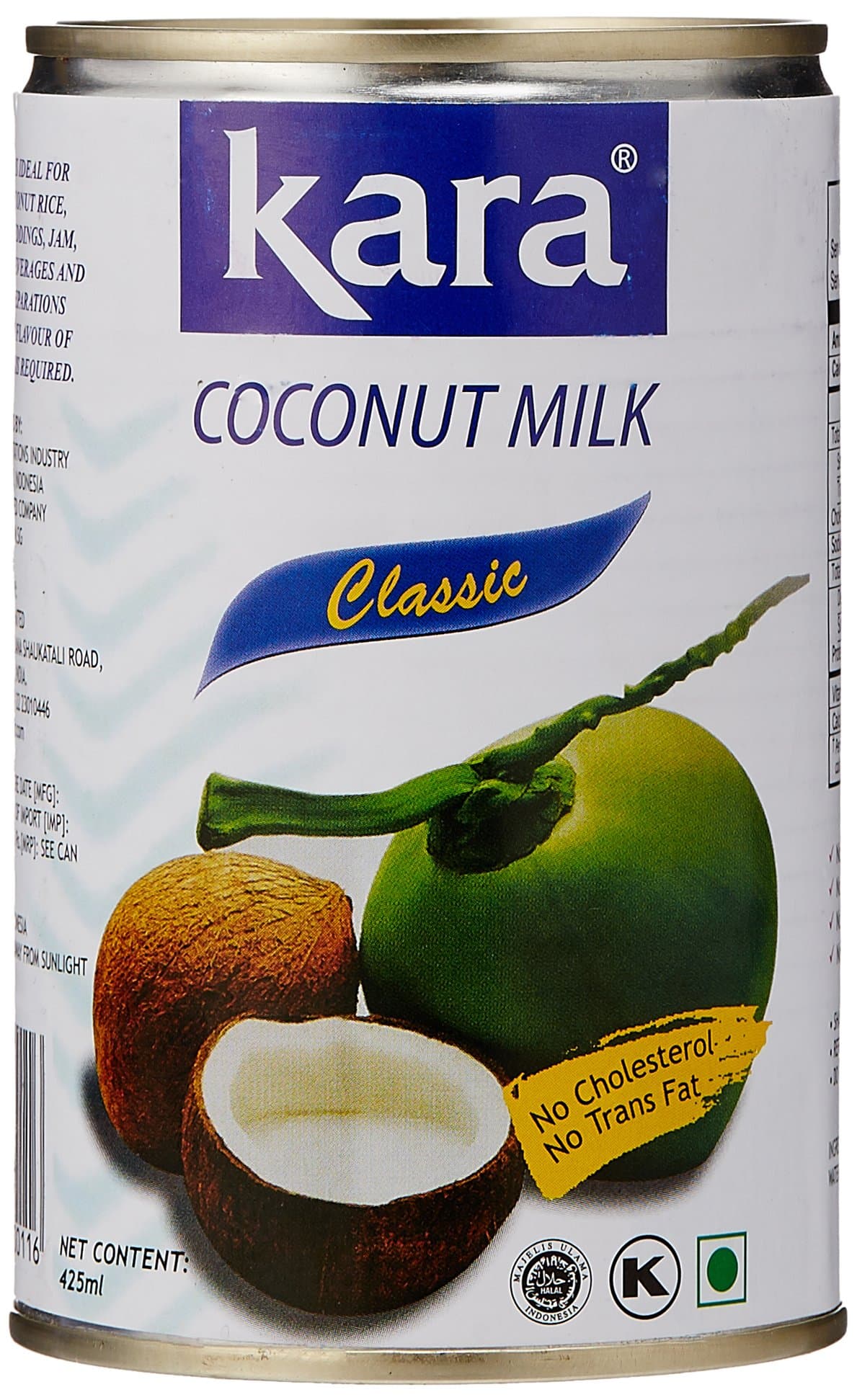 Kara Coconut Milk, Tin, 425ml