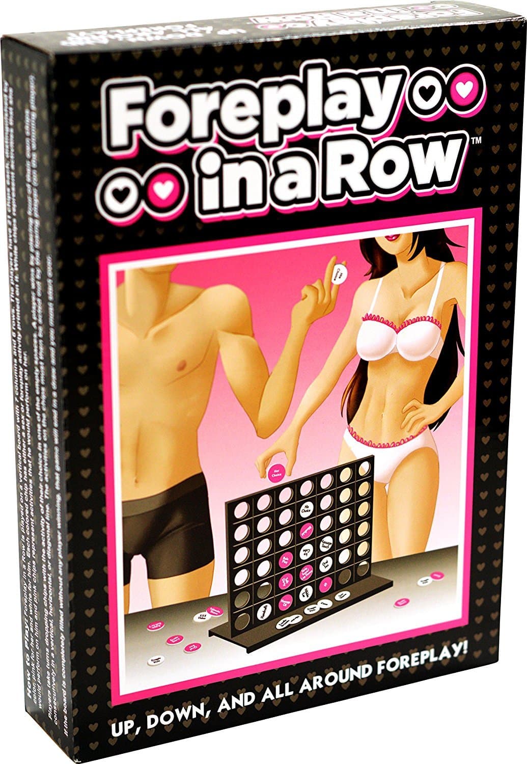 Foreplay in a Row - Adult Board Game For Couples - Bundle - 2 Items by MFKS Games