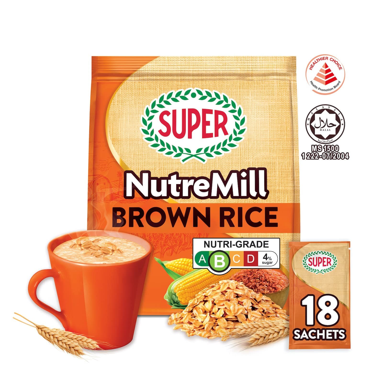 NutreMill 4in1 Cereal with Brown Rice