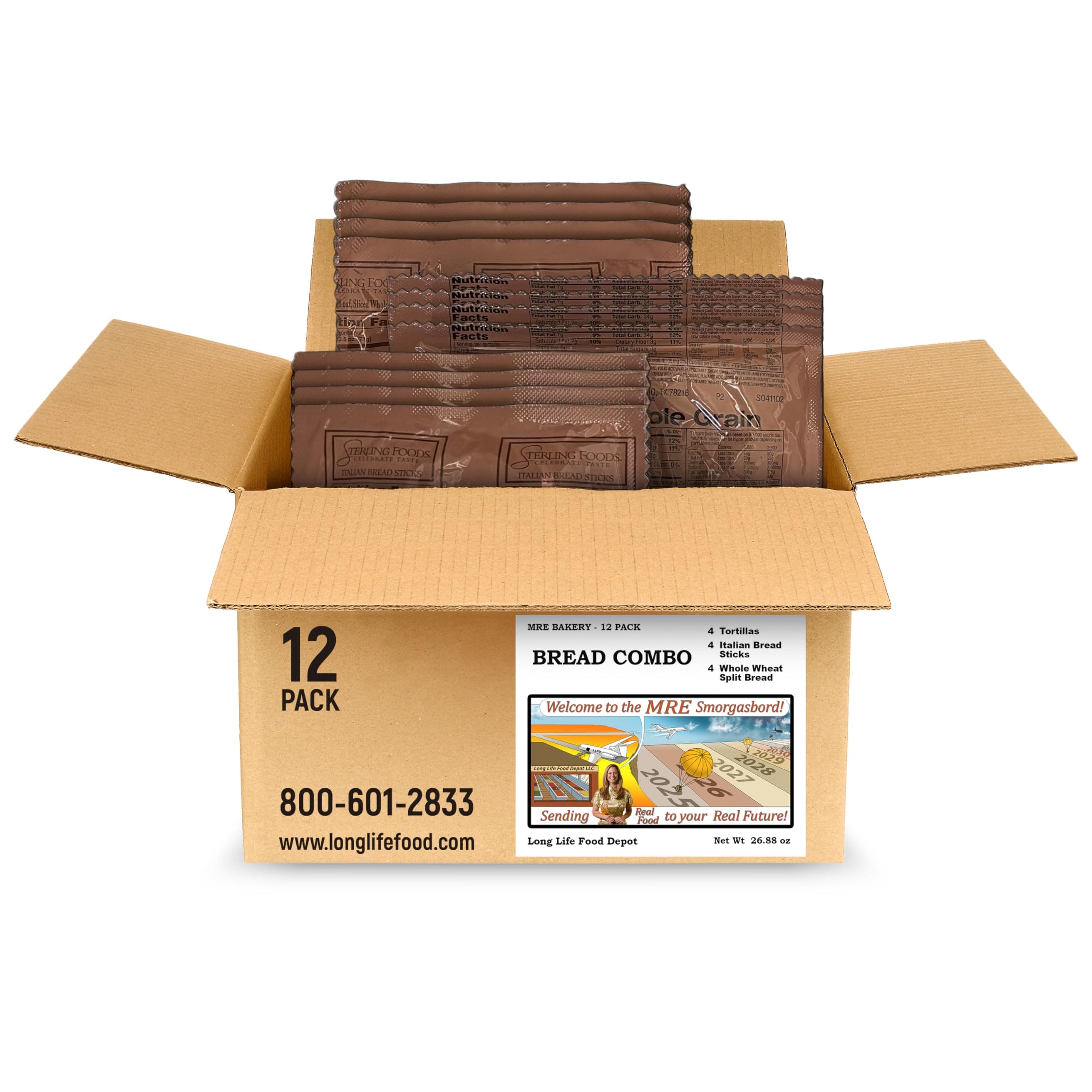 MRE Bread Combo (Pack of 12)