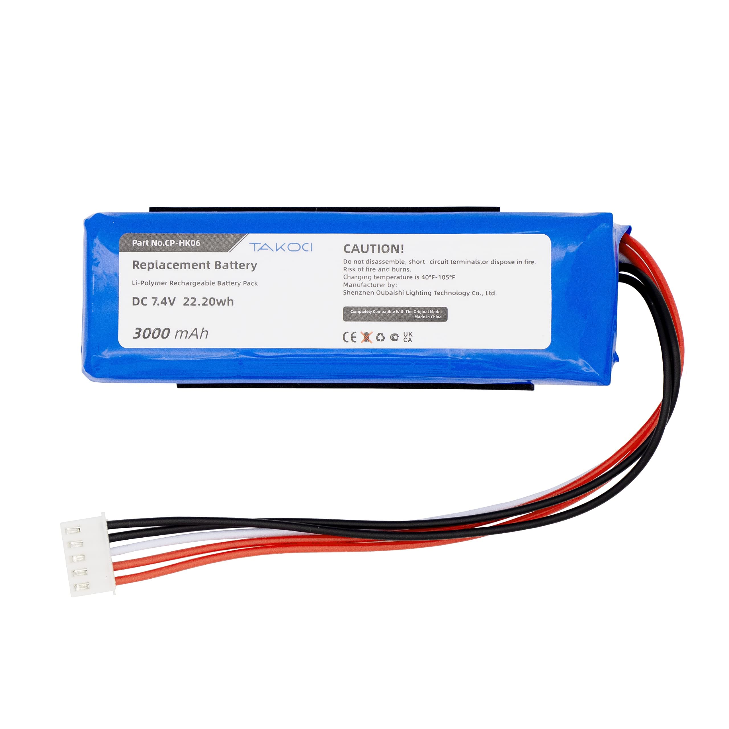 cs battery Replacement Battery for Harman Kardon Go Play, GO+ Play, fits Part No: GSP1029102 01, 3000mAh Li-Polymer