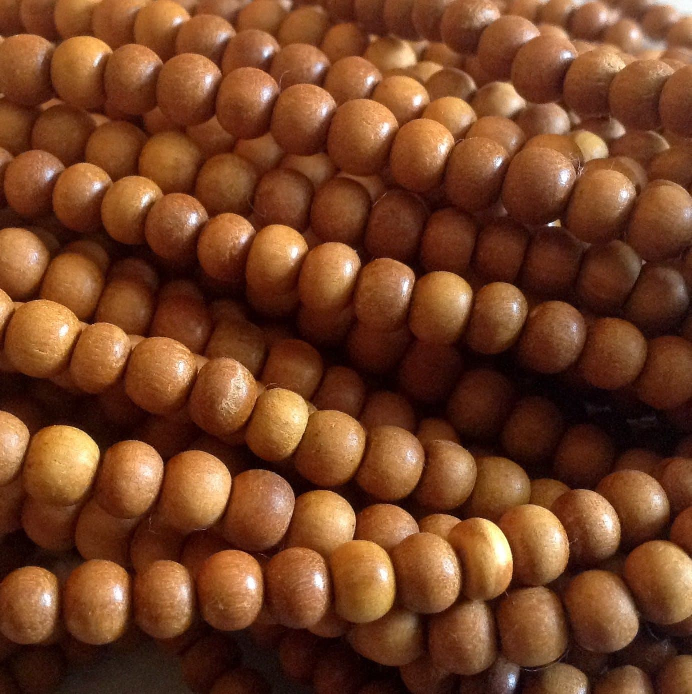 6mm Sandalwood Beads (5 Strands)