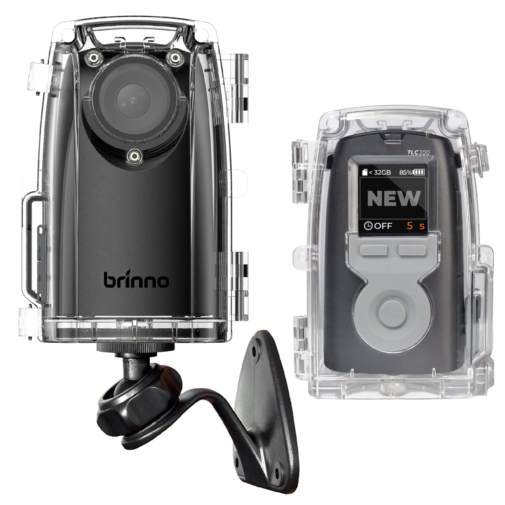 Brinno BCC300-M Time Lapse Bundle, Outdoor Timelapse Recording, Long Battery Life, HDR FHD1080P, IPX4 Waterproof Housing, Wall Mount and LCD Screen