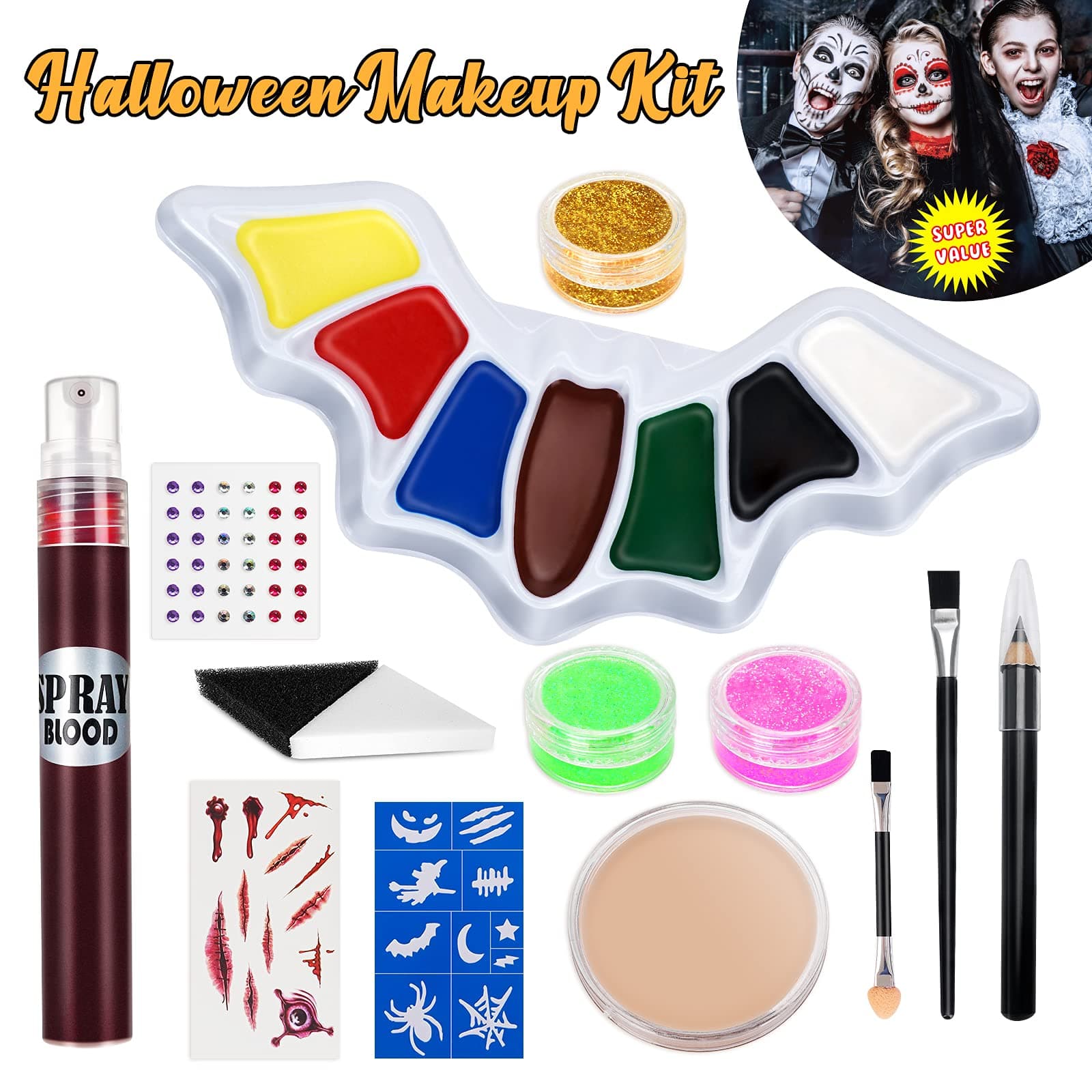 Halloween Makeup Kit