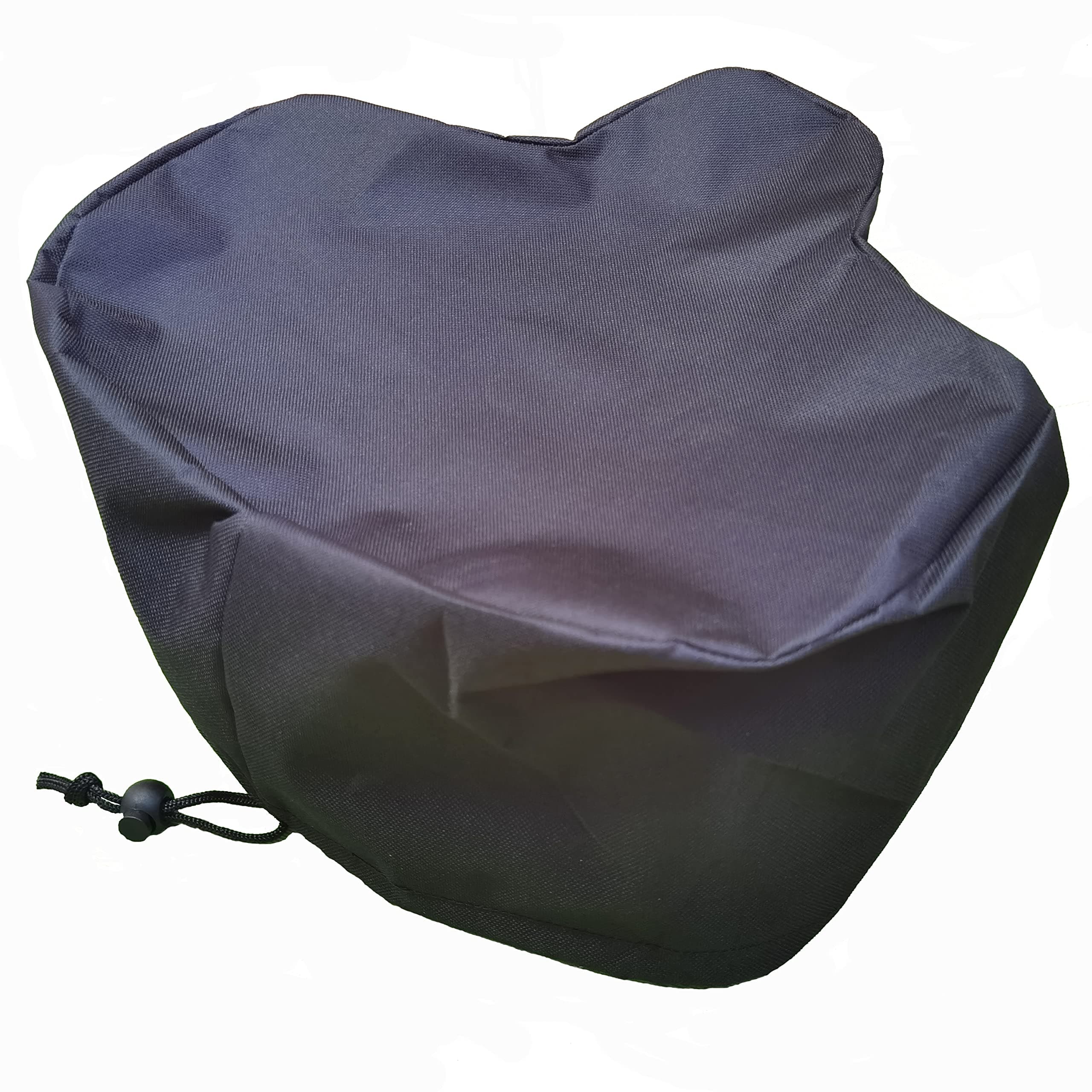LU2000 Oversized Extra Large UV Protective Waterproof Bike Saddle Cover, Wide Bicycle Seat Rain Cover with Draw String, Memory Foam Bike Cushion Cover - 12" x 14"