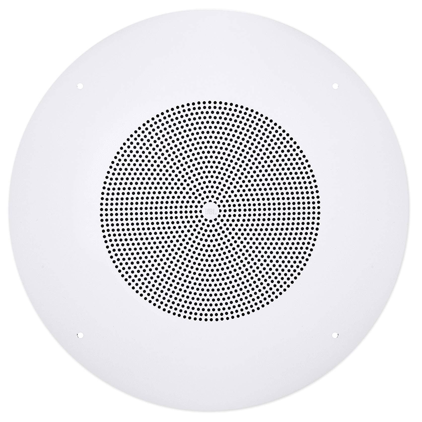 Professional CSS8008 Commercial Series Round Ceiling Speaker, 8”. 5-Watt Multi-Tap Transformer for 100V, 70V and 25V Distributed Lines. Single Speaker. White and Paintable
