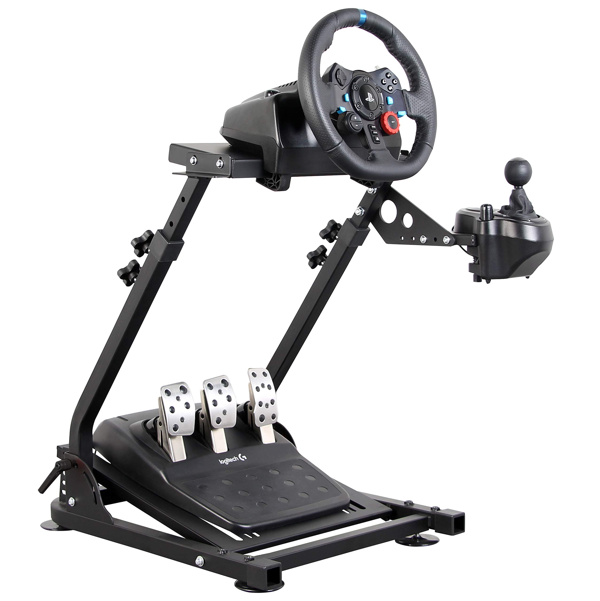 – cirearoa professional Racing Wheel Stand (updated version) Driving Gaming Simulator for Logitech G25 G27 G29 G920 PS4 Xbox Fanatech T3PA TGT T300RS T300GT T500RS TGT T150 TS-PC CSL CSR CSW