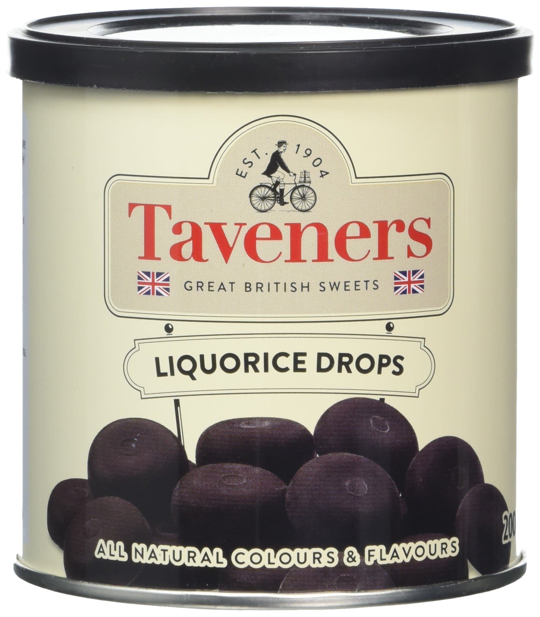 Rexim Taveners Liquorice Drop, 200 g