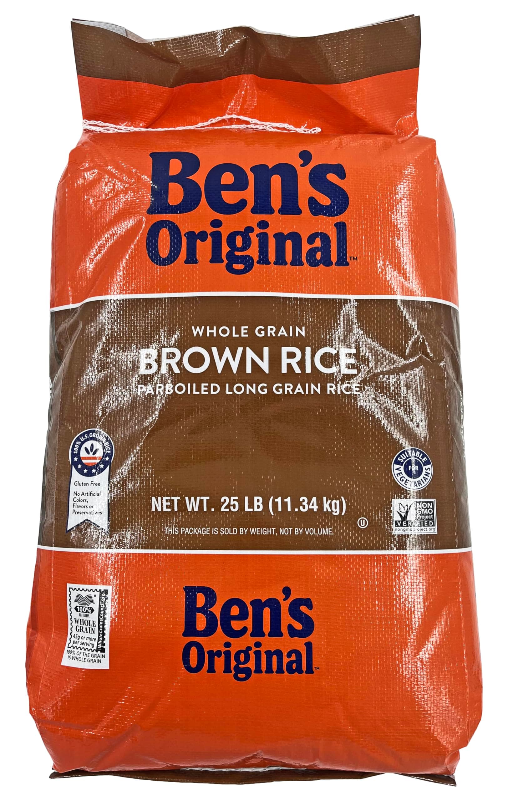 Whole Grain Brown Rice, 25 Pound