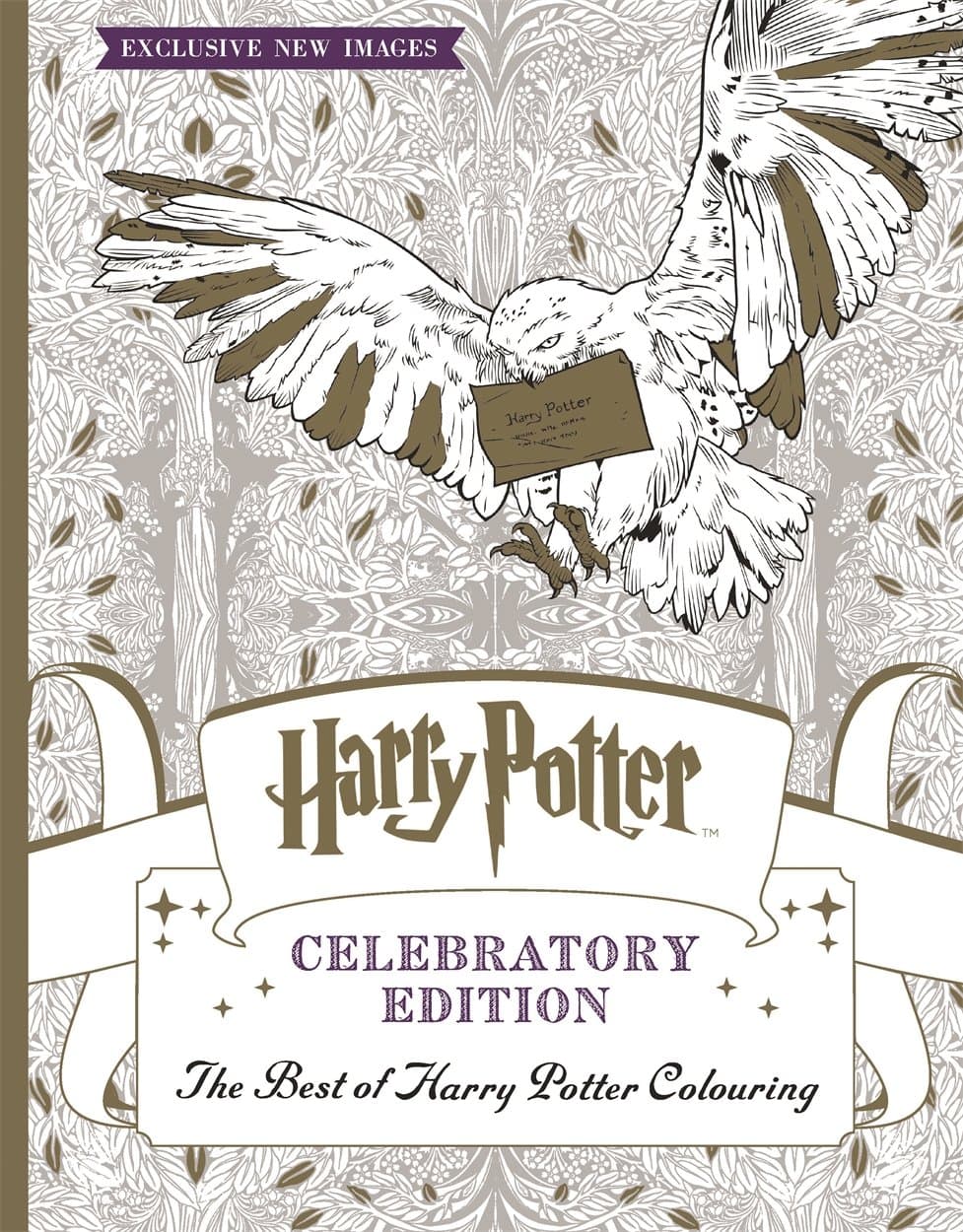 Harry Potter Celebratory Ed Colouring Bk