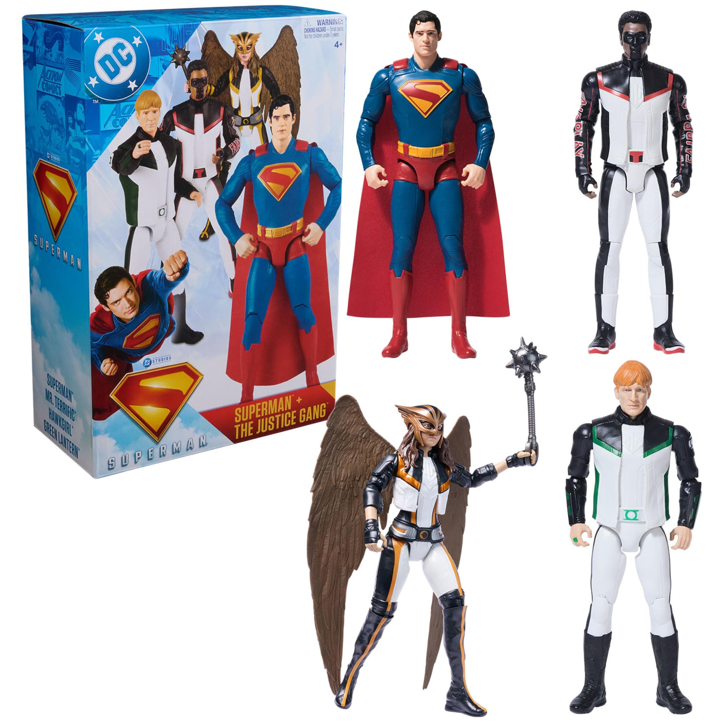 DC Comics Figures 12i Team Up Gift Pack of 4