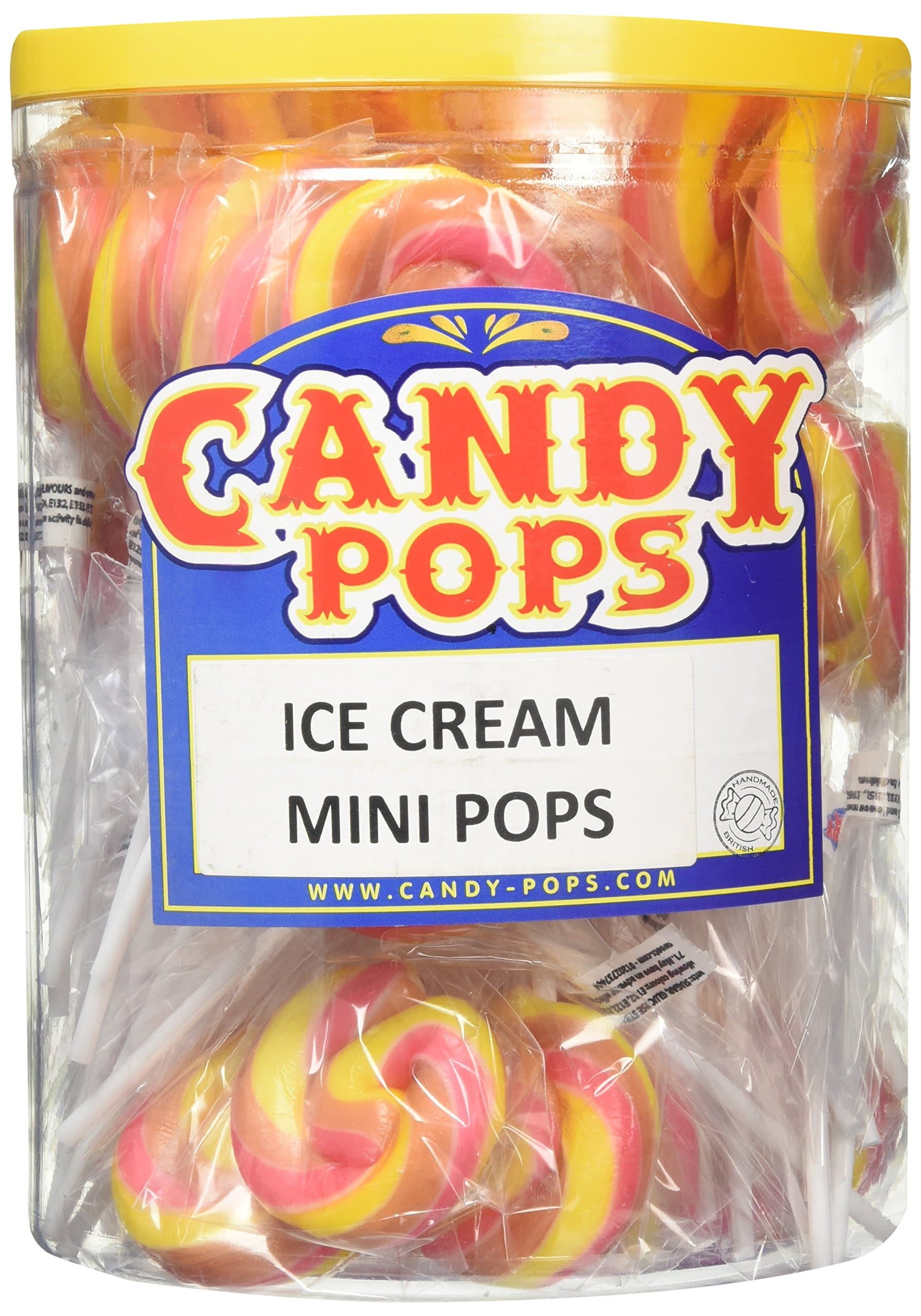 CANDY POPS Ice Cream Mini Pops (Pack of 50)