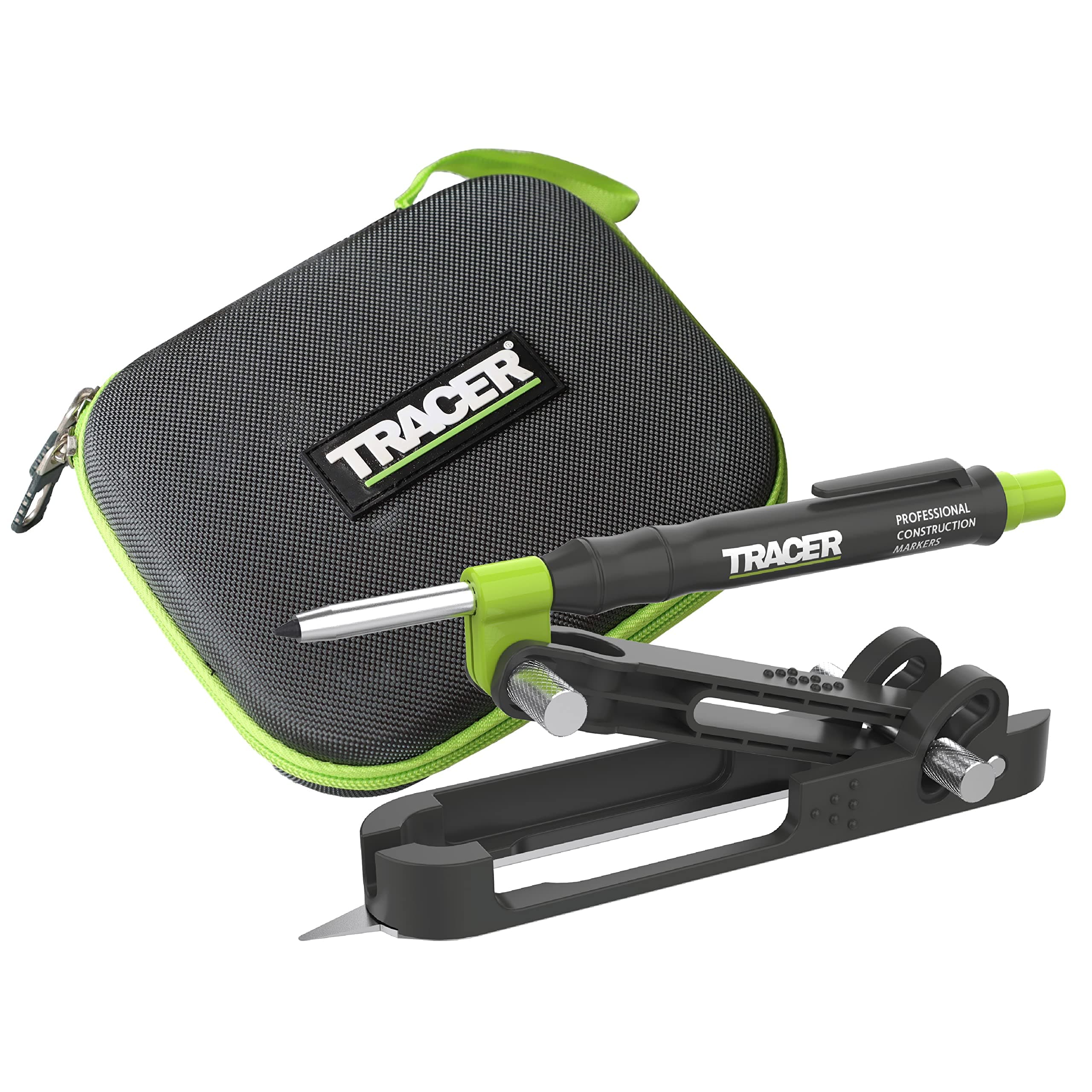 Scribe Tool with Deep Hole Pencil & 6X Replacement Lead Holster