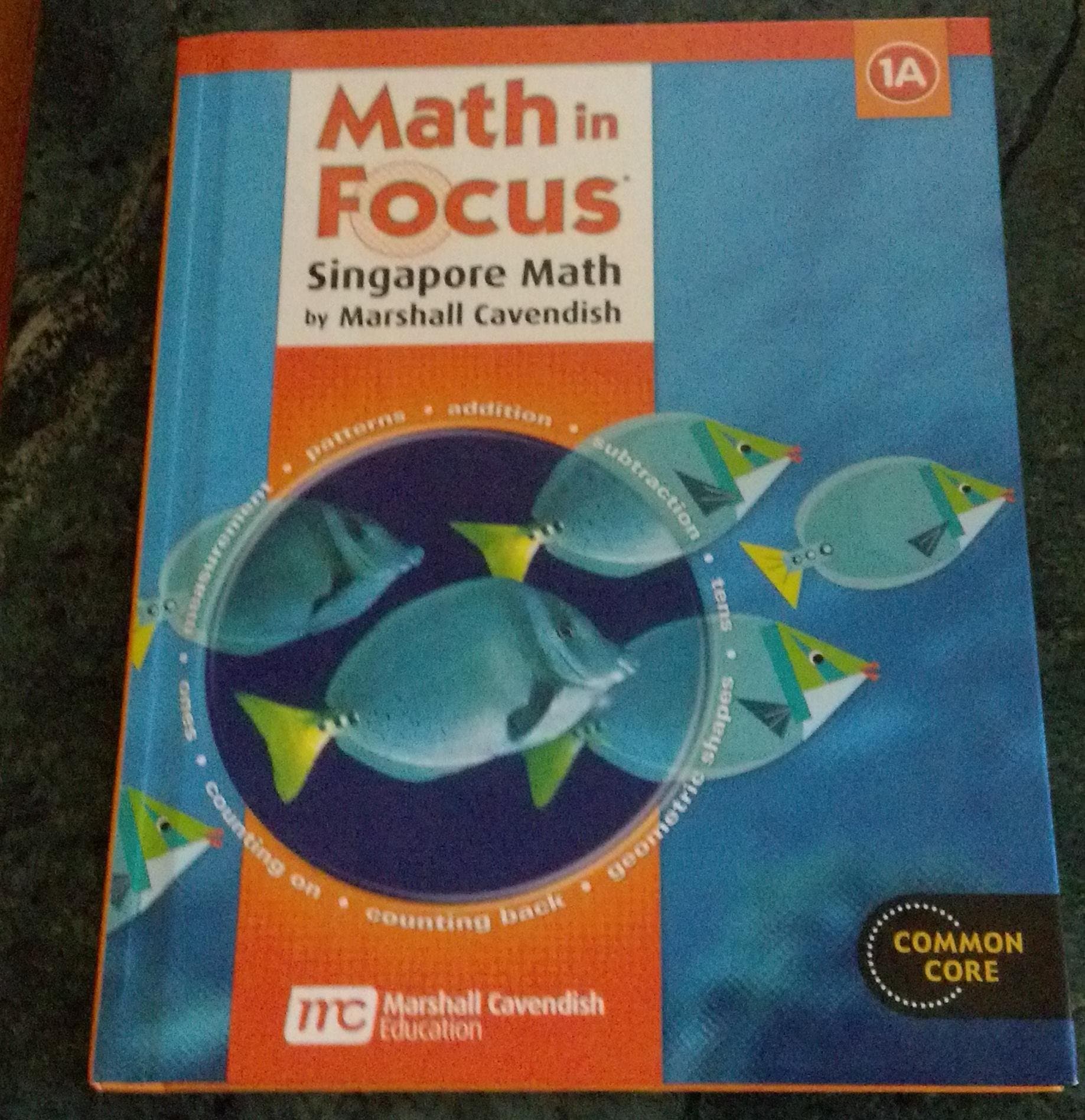 Math in Focus: Singapore Math 1A, Student Edition