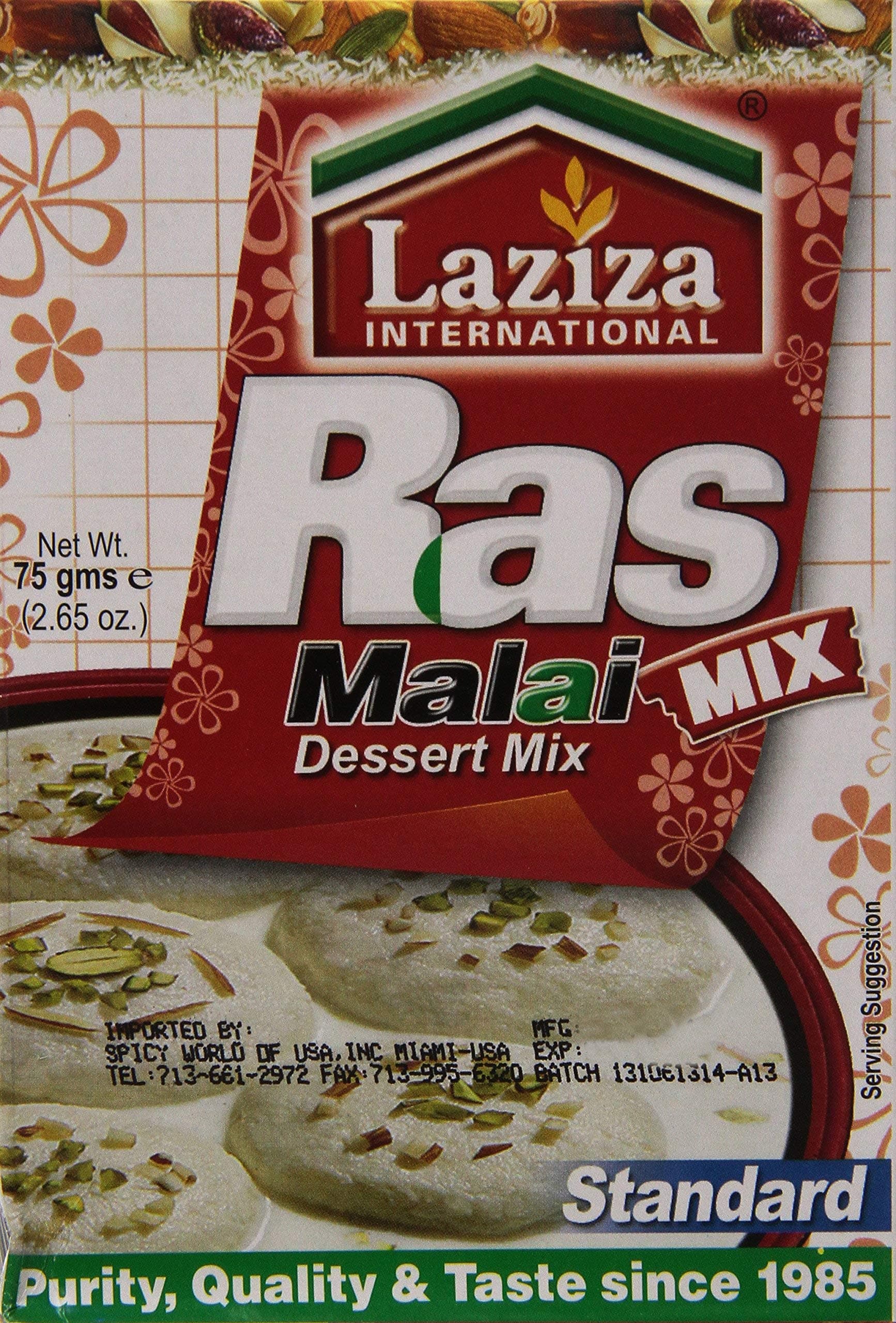 Laziza Ras Malai Mix 75gms