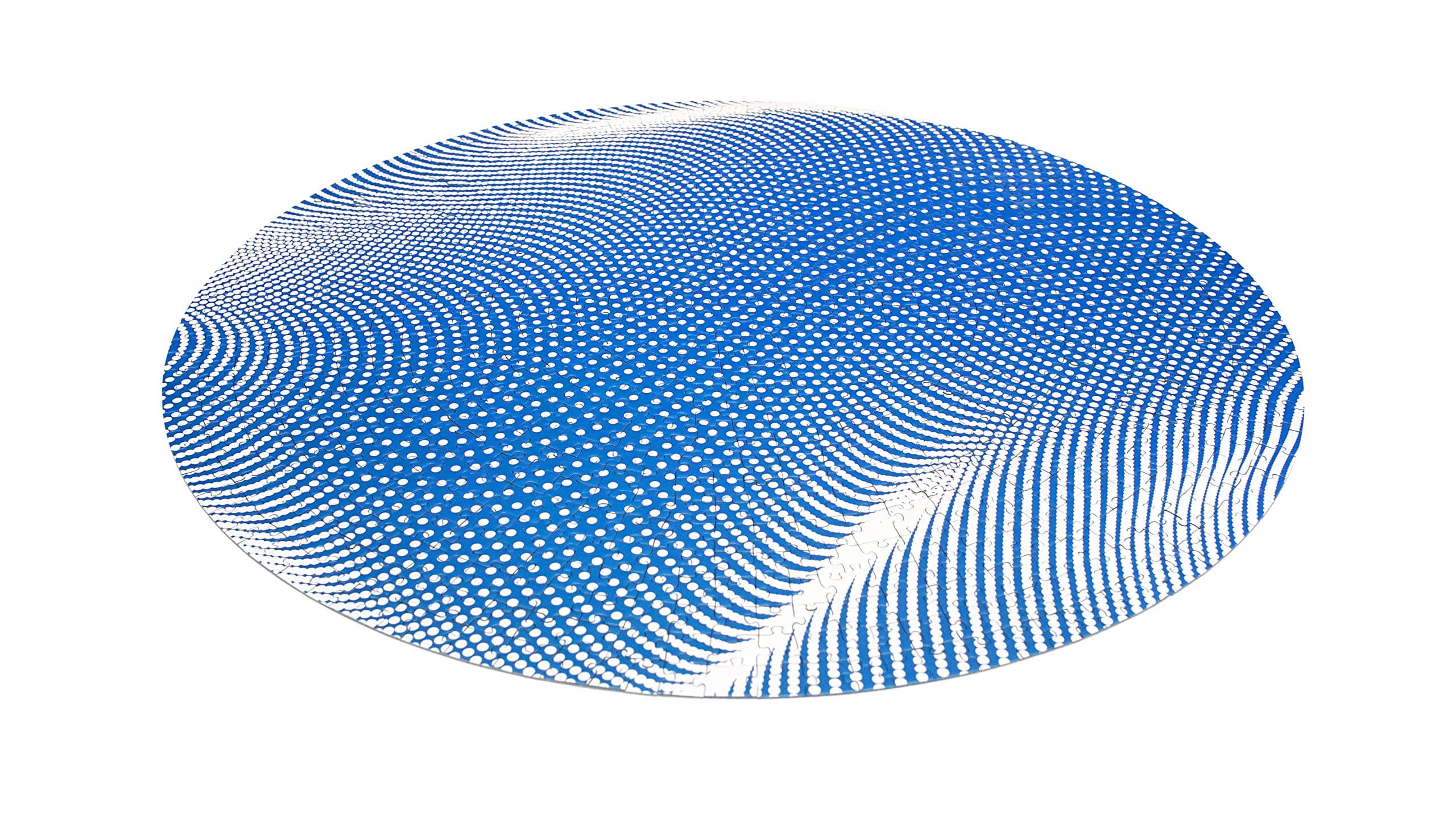 Round Jigsaw Puzzle 1000 Piece Difficult Abstract Art Jigsaw Puzzles for Adults by Karan Singh from Clemens Habicht