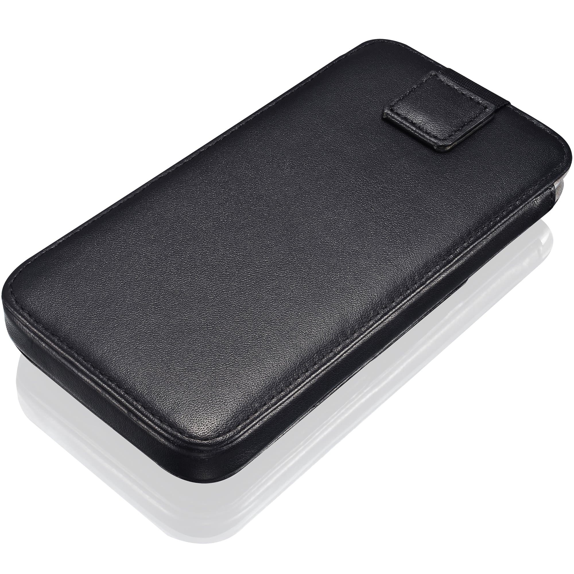 KAVAJ Case Compatible with Apple iPhone SE (2020), 8, 7, 6S, 6 4.7" Leather - Miami - Black Wallet Cover Phone Case with Card Holder