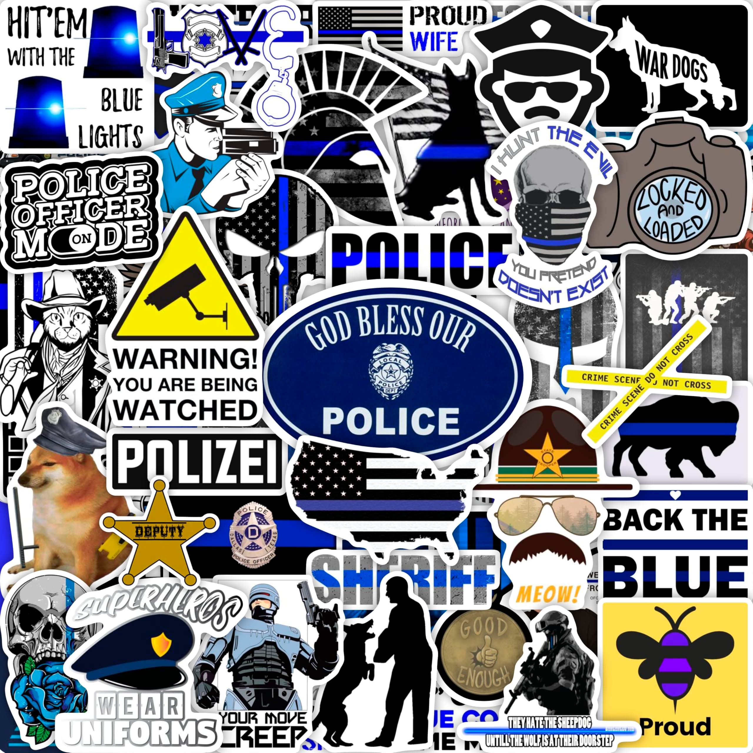 Law Enforcement Stickers